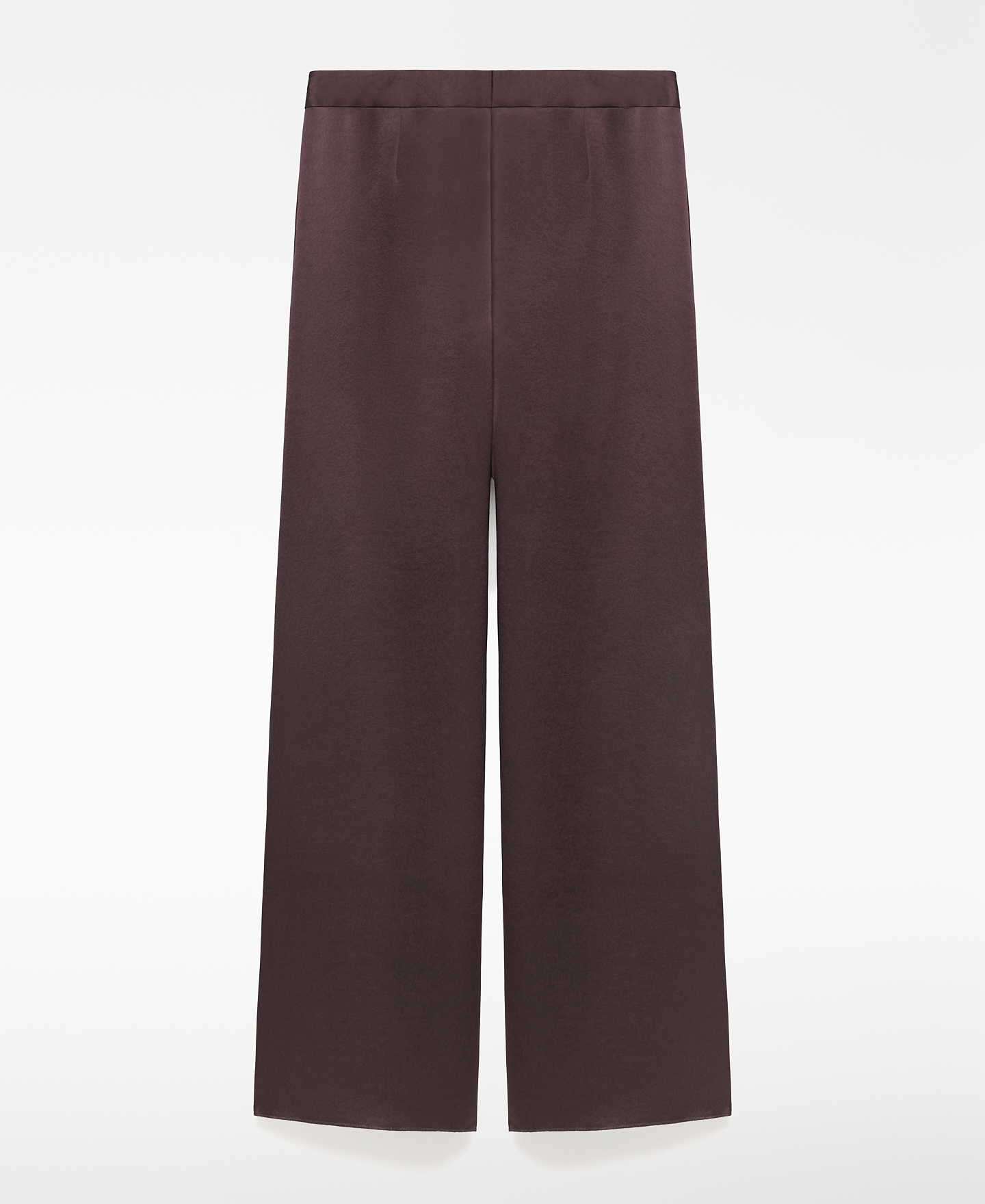 Pantalón satinado pierna ancha mujer image number 5