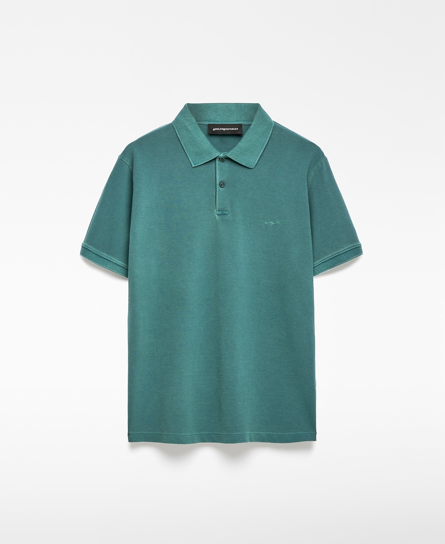 Polo regular fit piqué algodón hombre image number 4