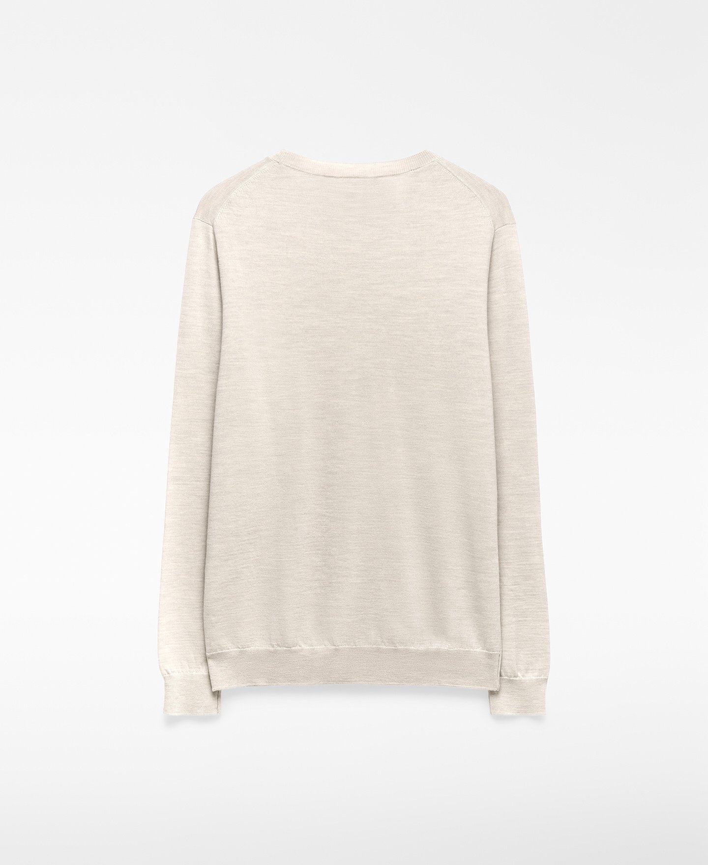 Jersey cuello caja lana merino hombre image number 1