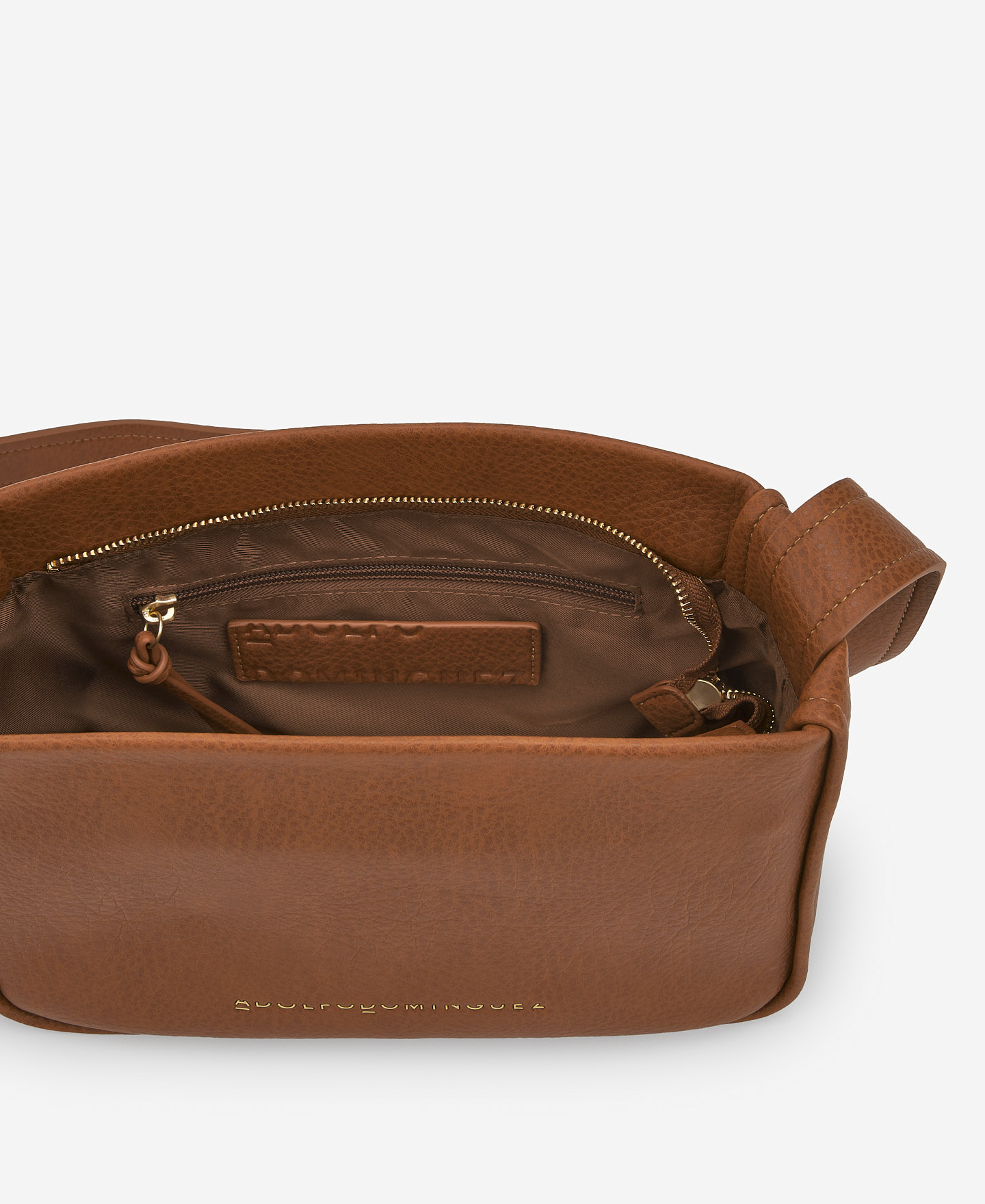 Medium shoulder bag grain texture women image number 2