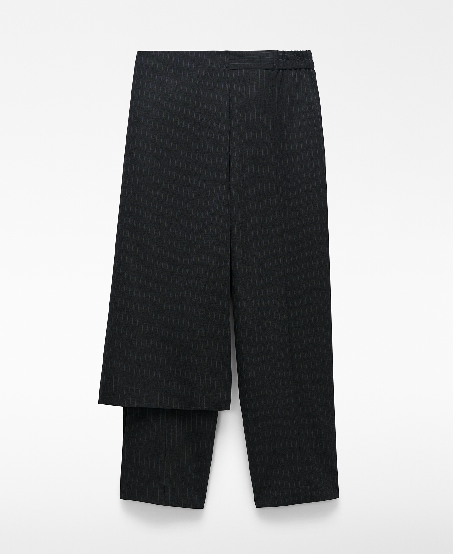 Barrel fit trousers with front panel image number 5