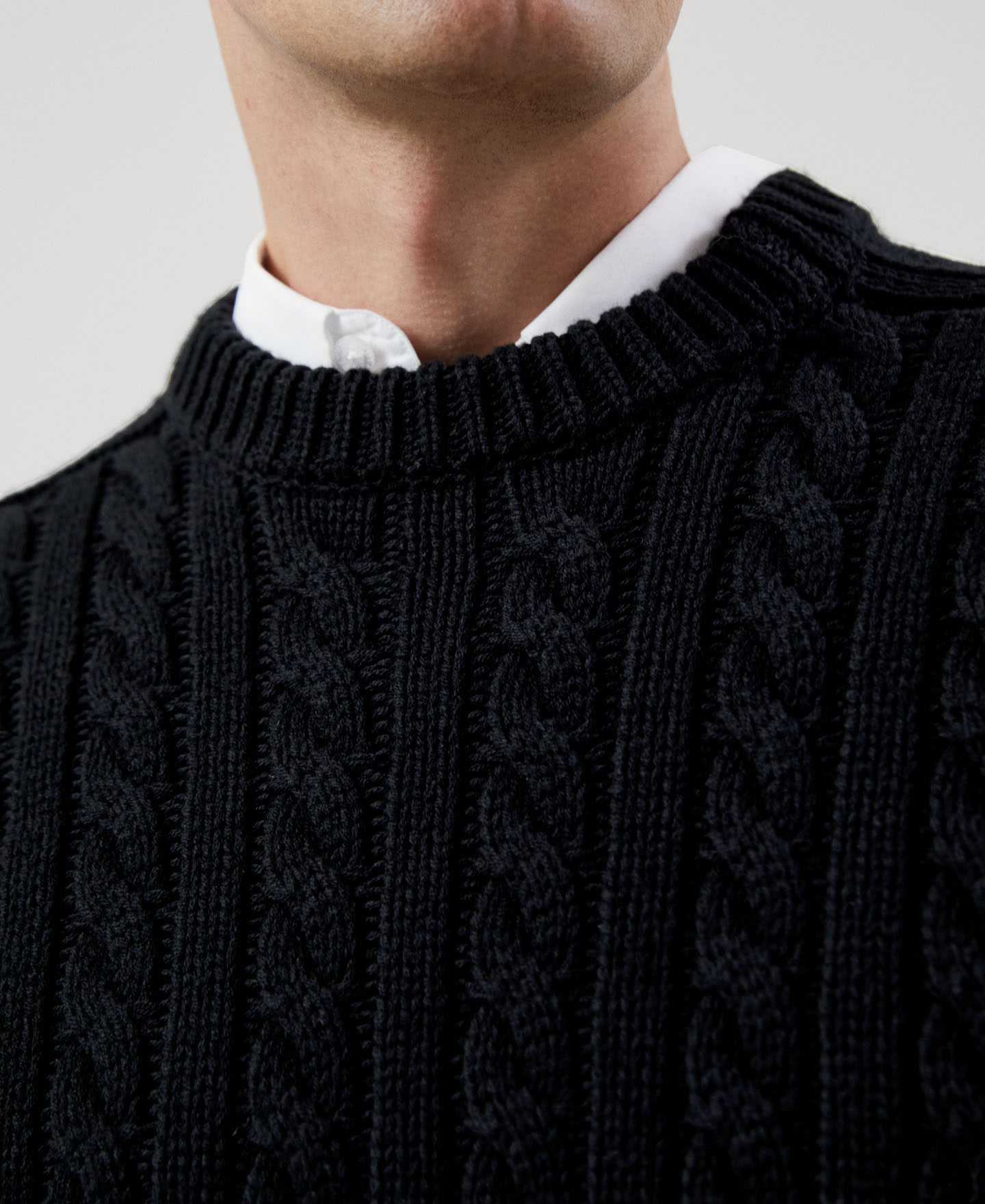 Cotton fabric sweater image number 3