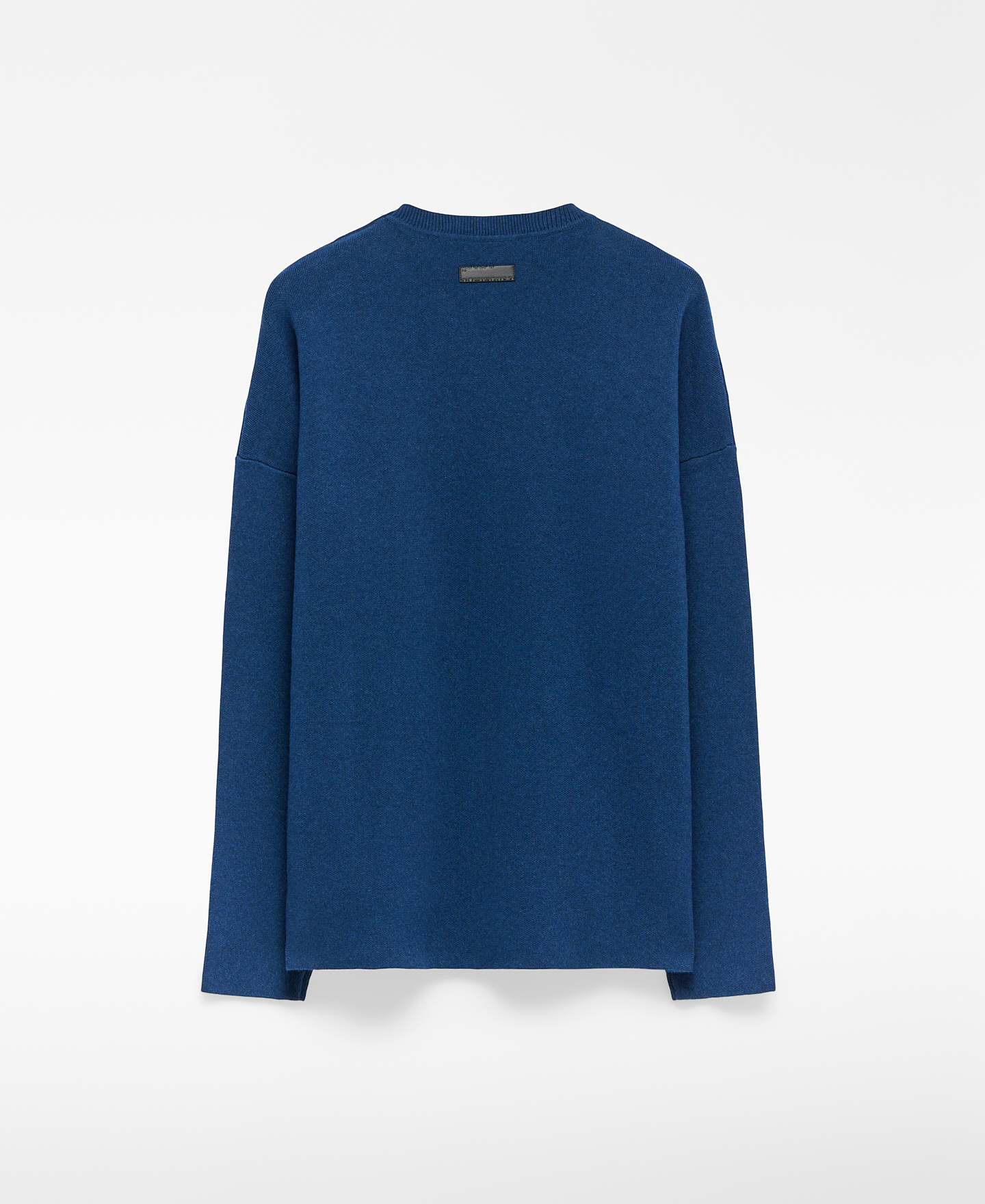 Relaxed fit heather sweater man image number 5