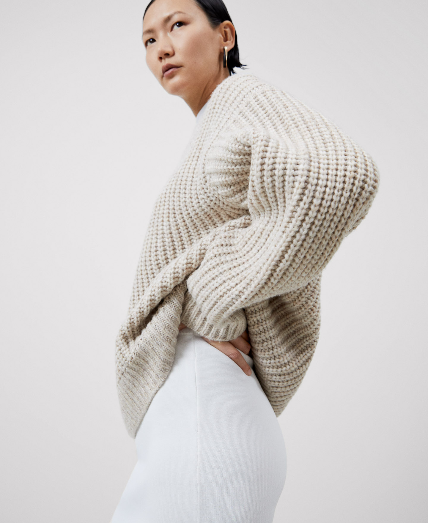 Recycled polyester sweater image number 5