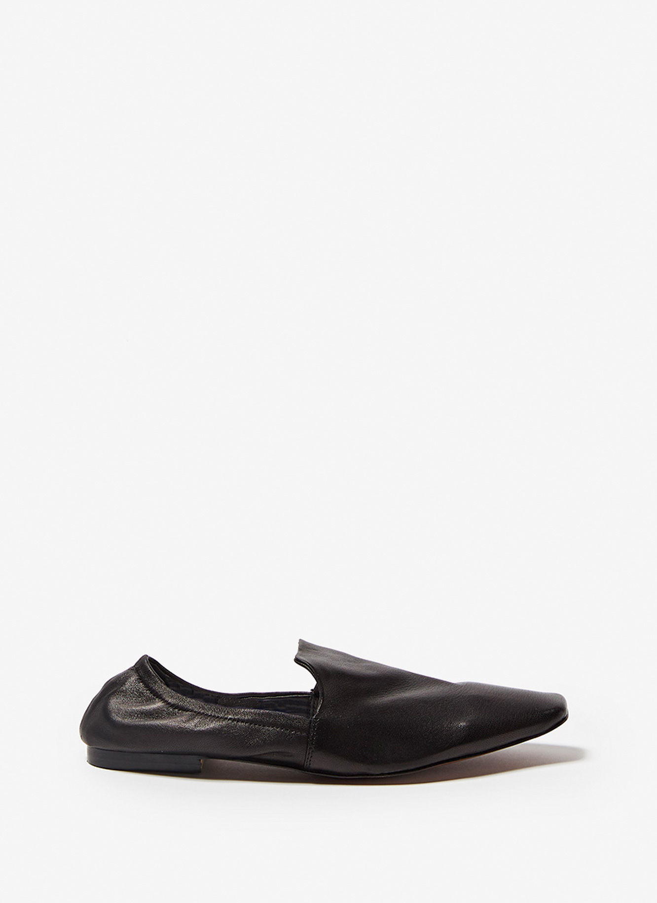 Babuchas de piel con talonera abatible image number 0