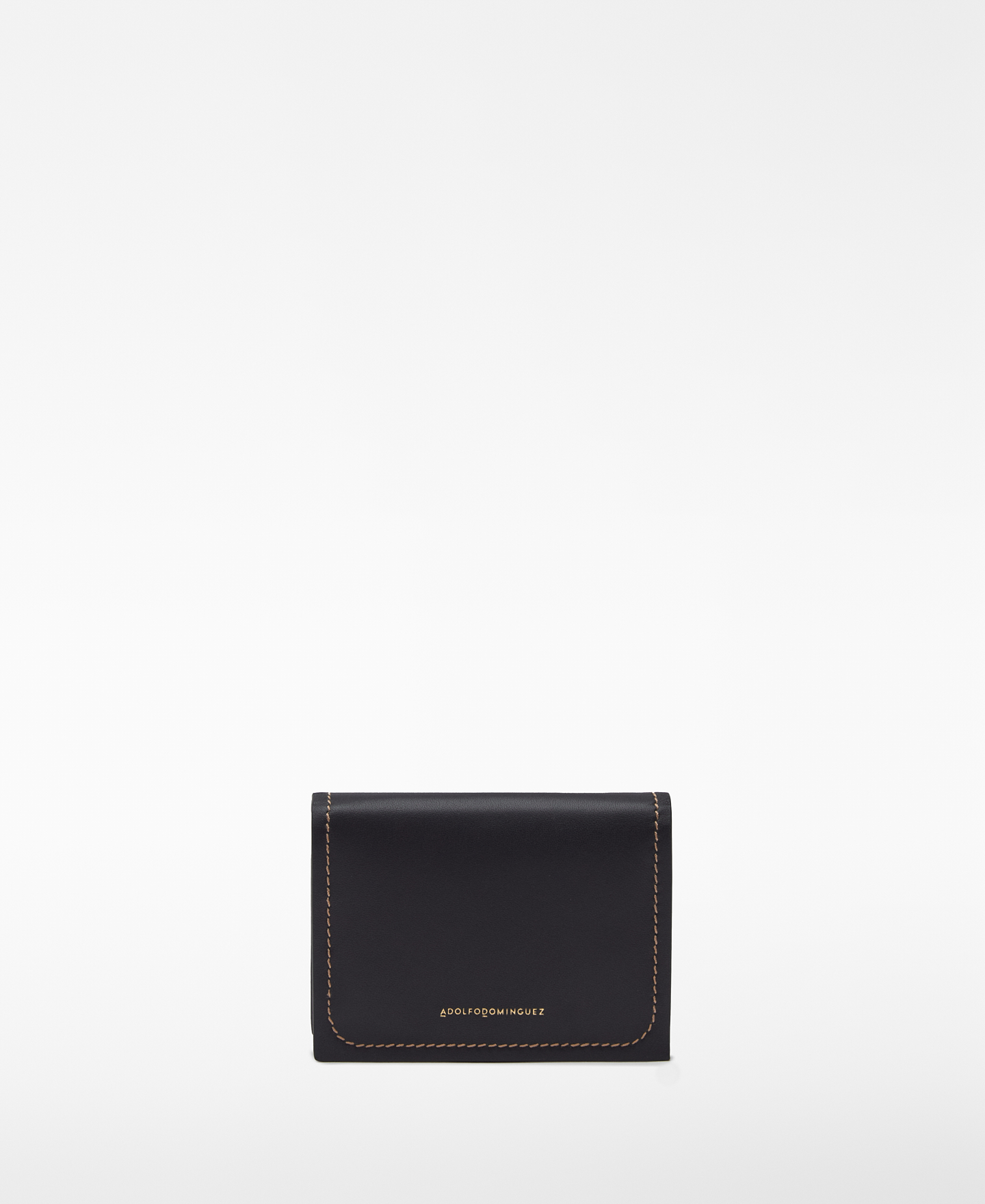 Responsible leather rigid wallet woman image number 0