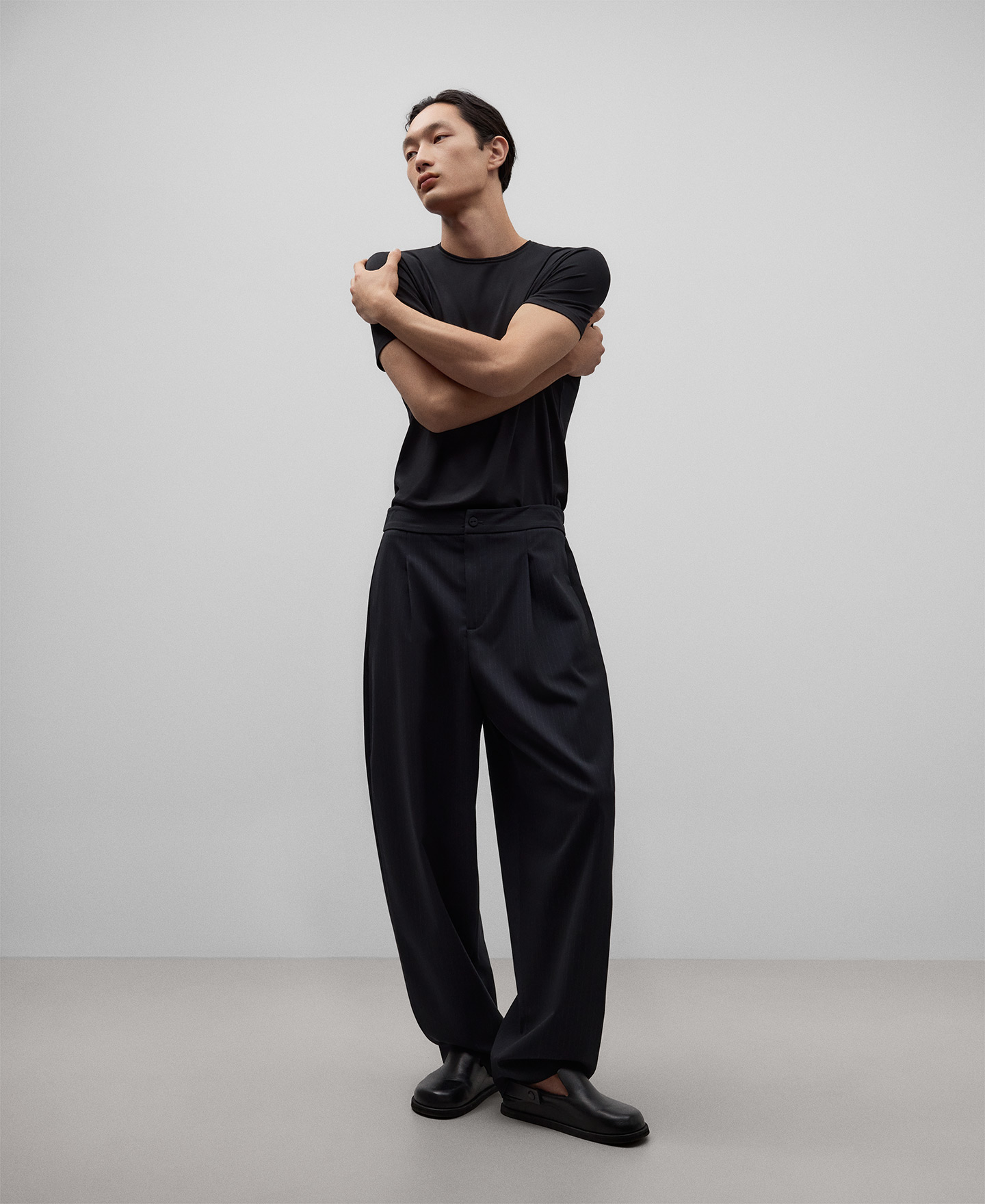 Lyocell and cotton T-shirt image number 2