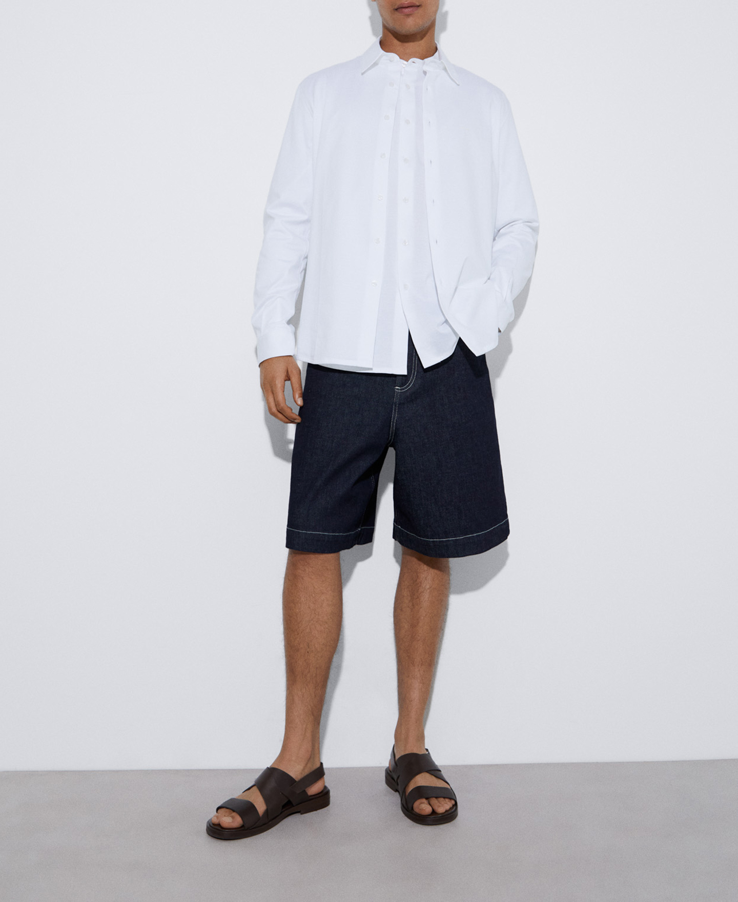 Recycled cotton shorts image number 1