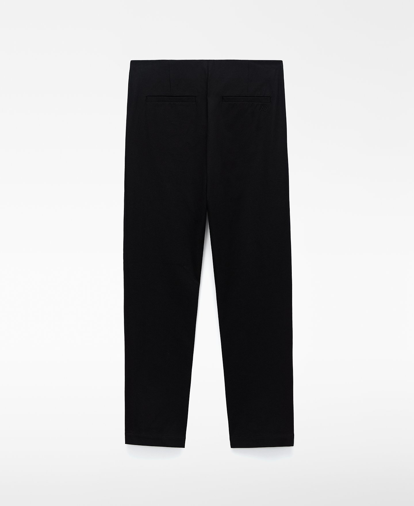 Ankle-length slim fit trousers image number 5