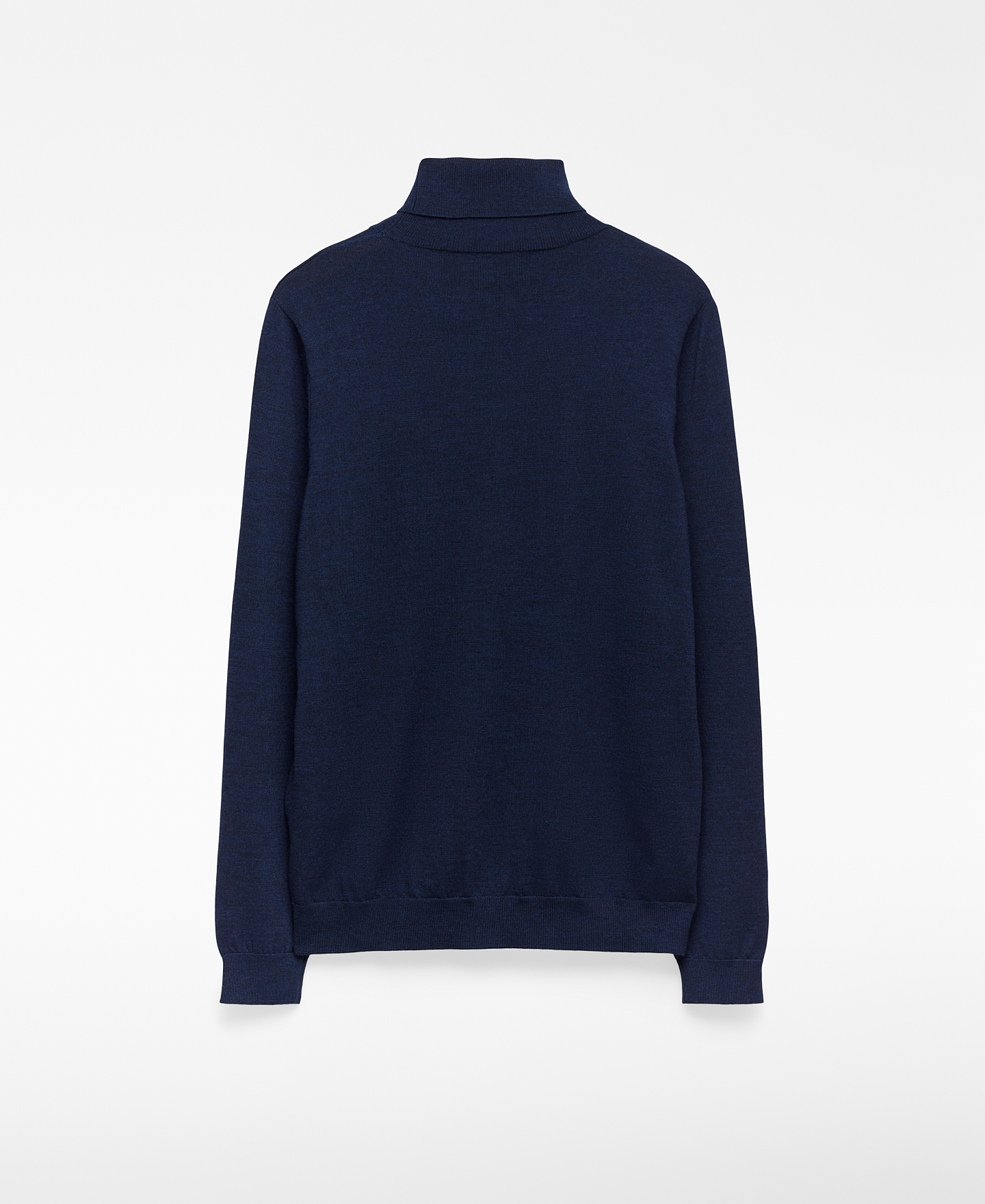 Merino wool turtleneck sweater man image number 1