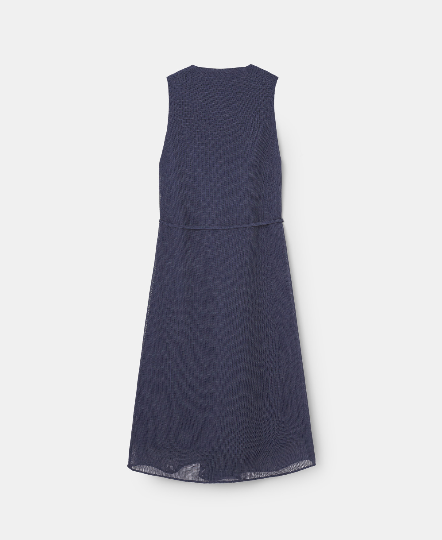 Crossover v-neckline midi dress image number 1