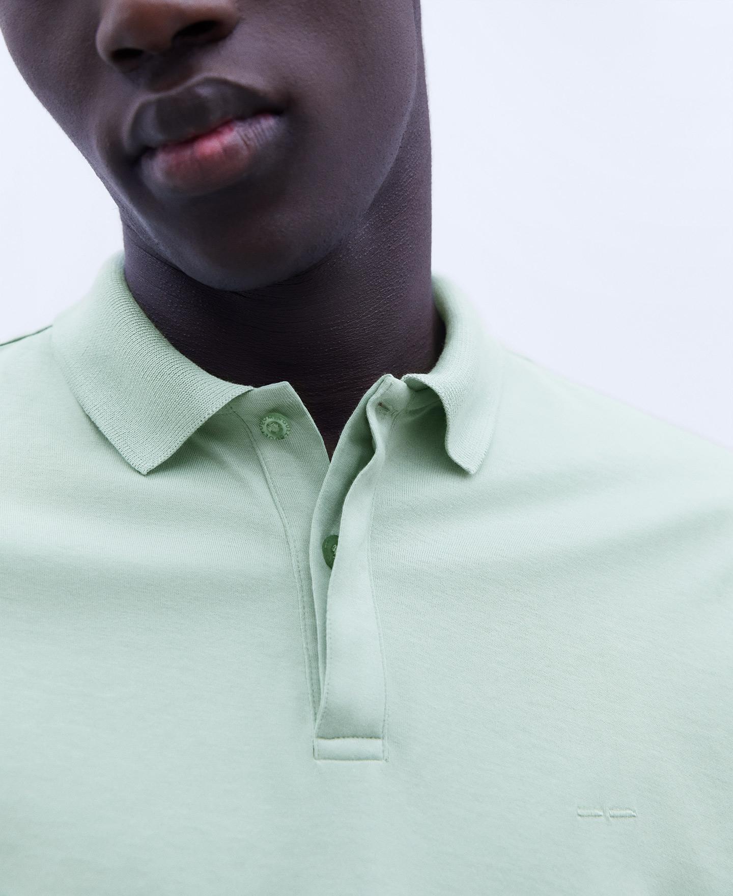 Cotton polo shirt image number 3