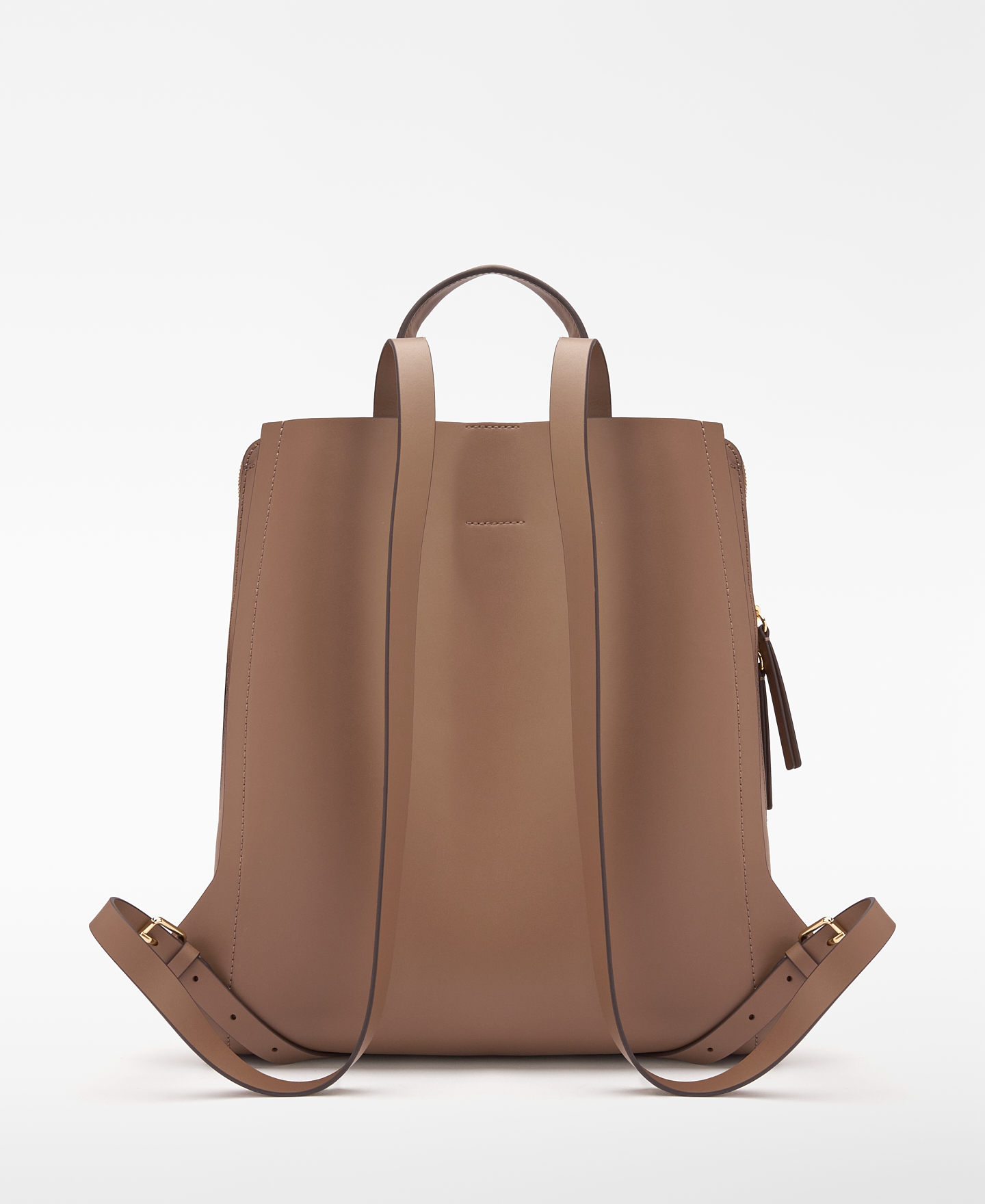 Mica leather backpack image number 1