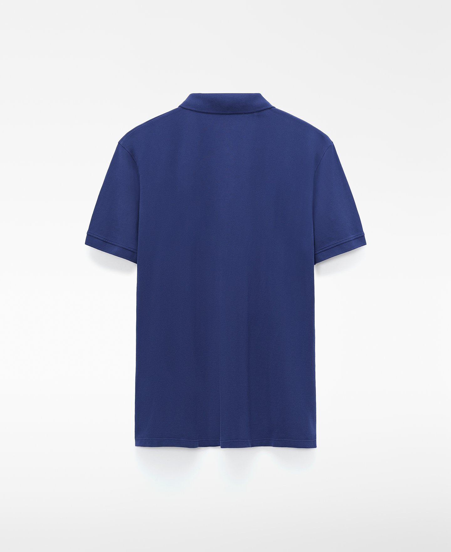 Polo coupe classique en piqu&eacute; de coton biologique image number 1