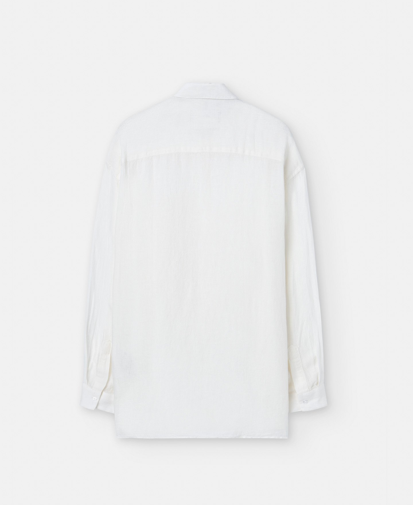Camisa oversize en lino image number 5