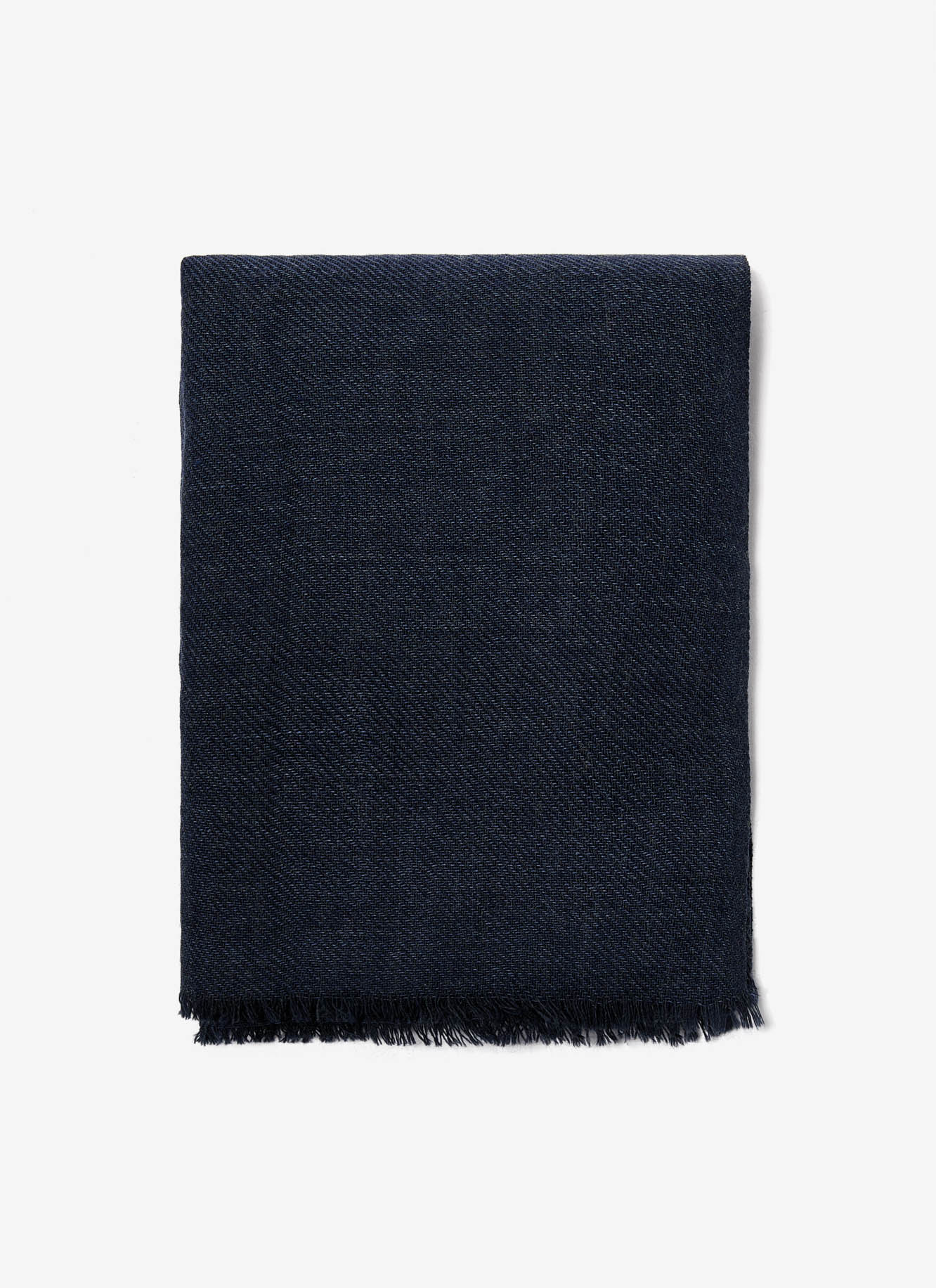Foulard liso en merino image number 0