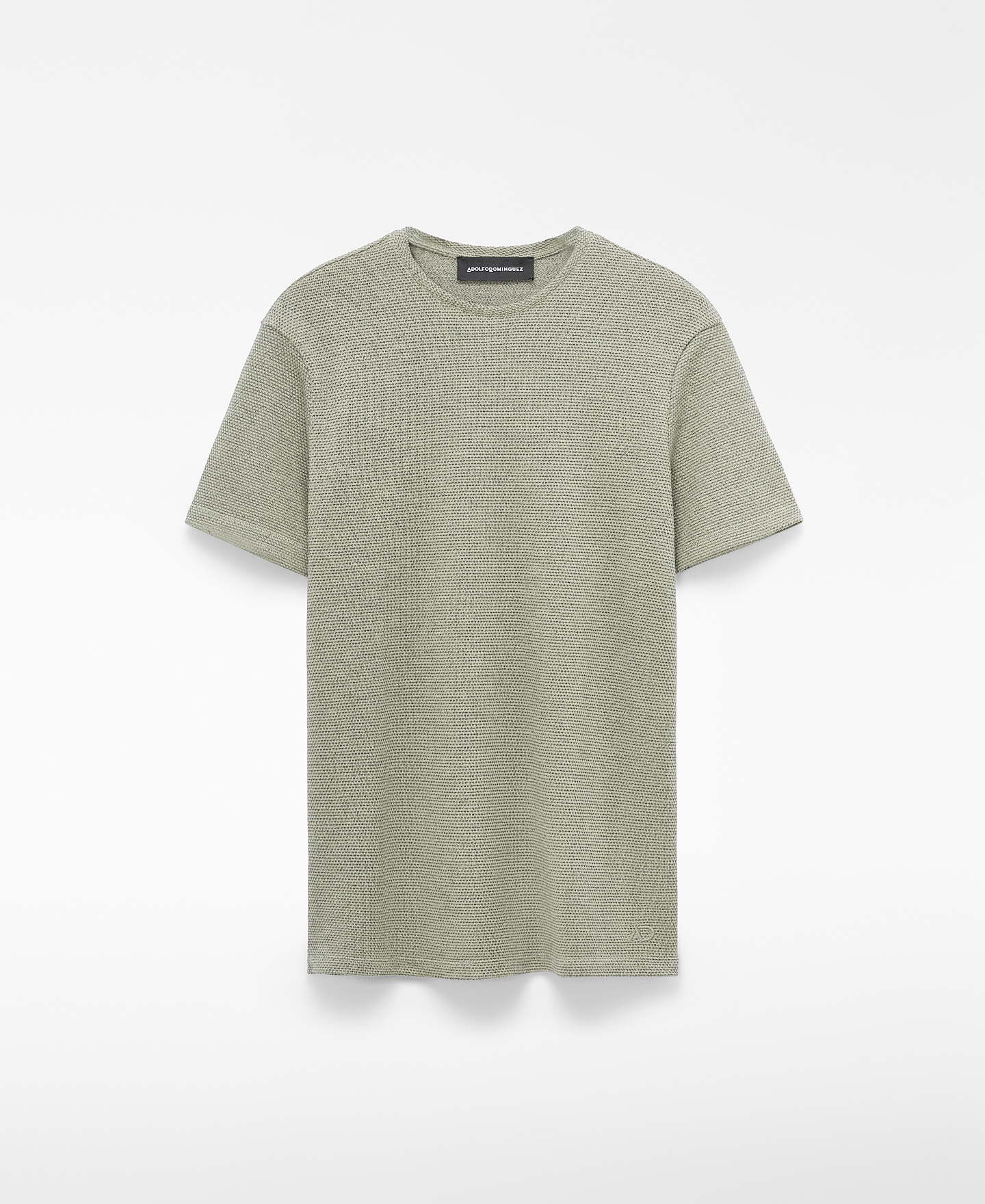 T-shirt regular fit microtextura image number 4