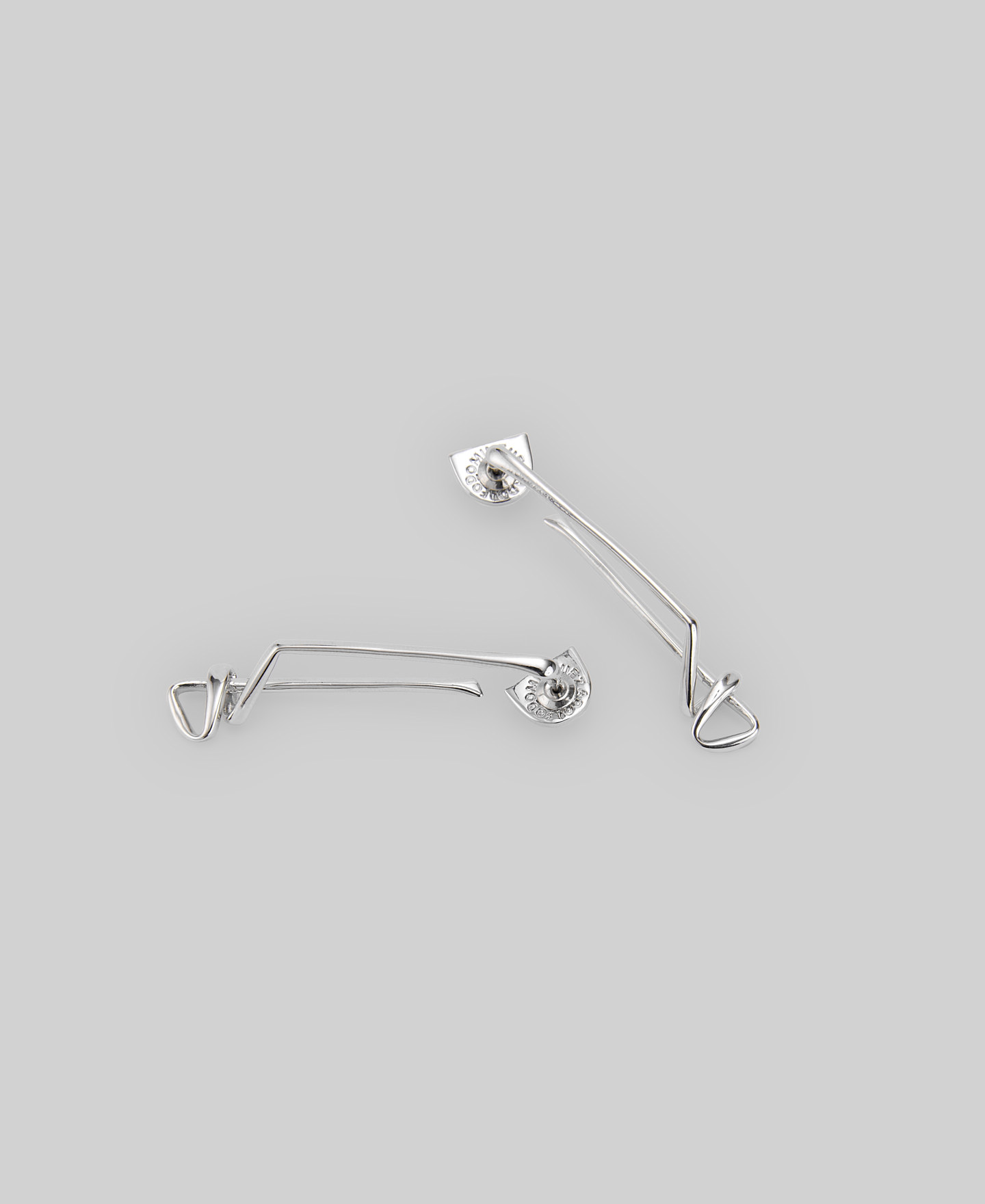 Twisted earrings woman image number 1