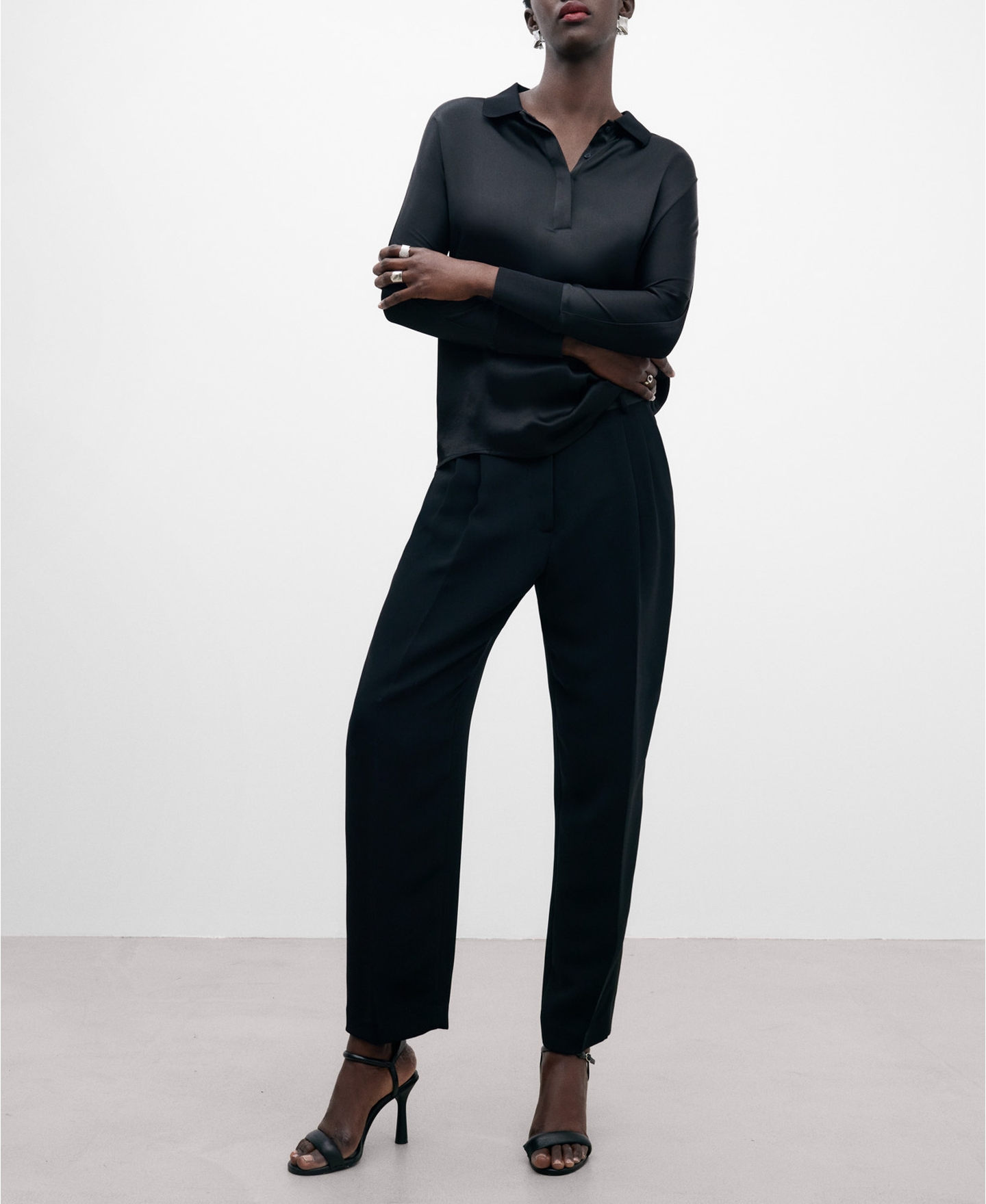 Viscose shirt for women image number 1