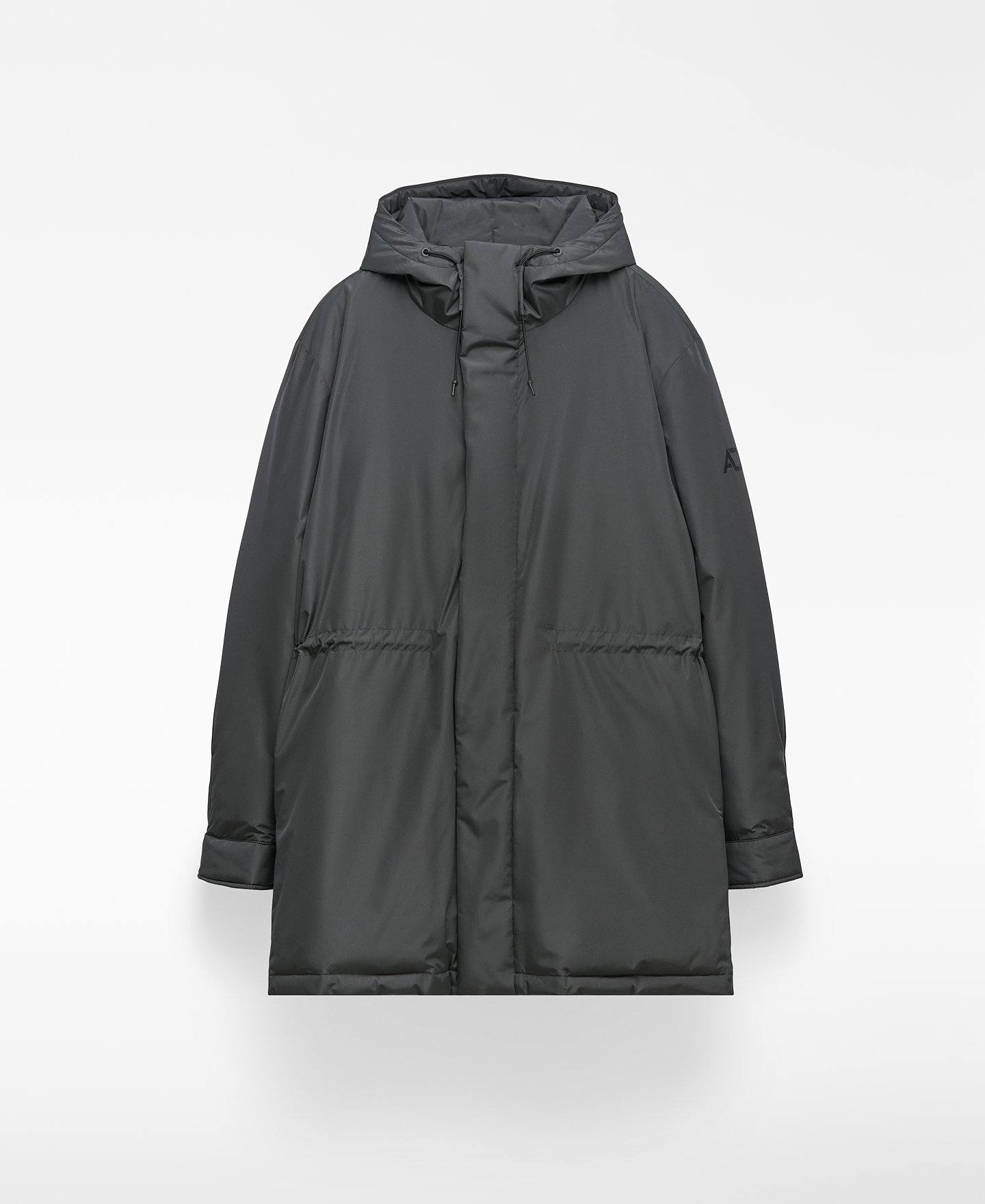 Padded parka with hood man image number 4
