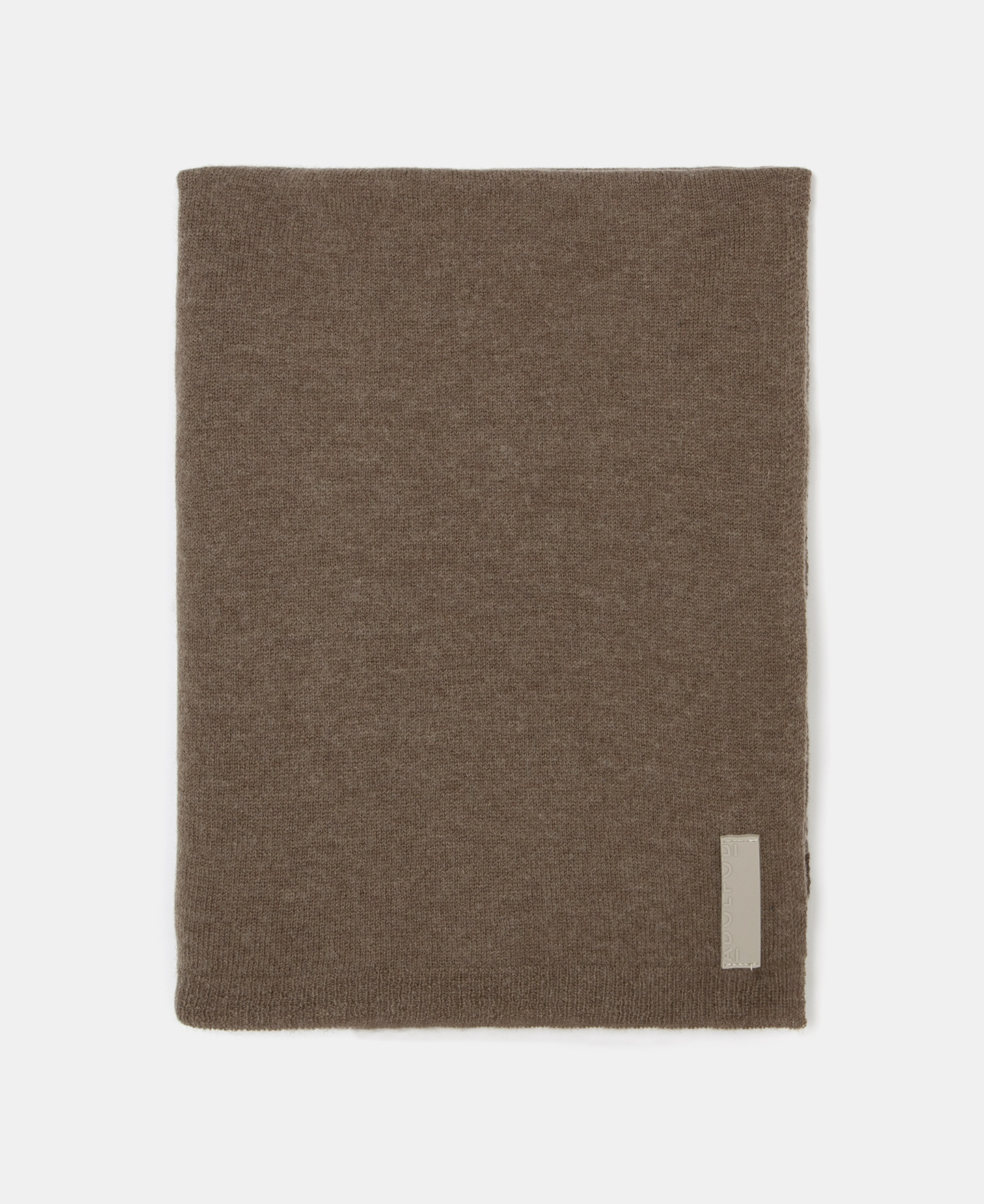 Plain merino wool scarf image number 0