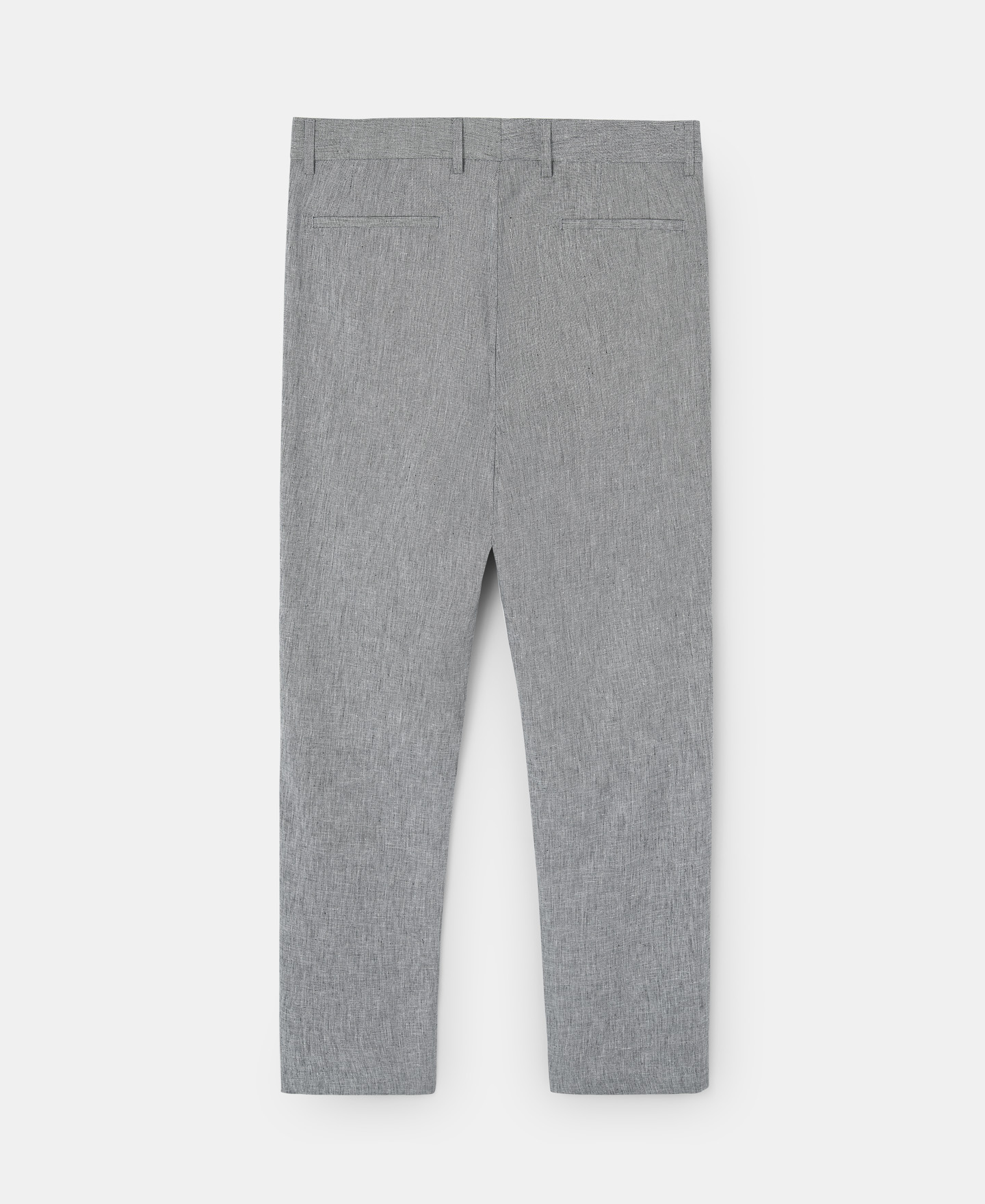 Grey linen trousers image number 4