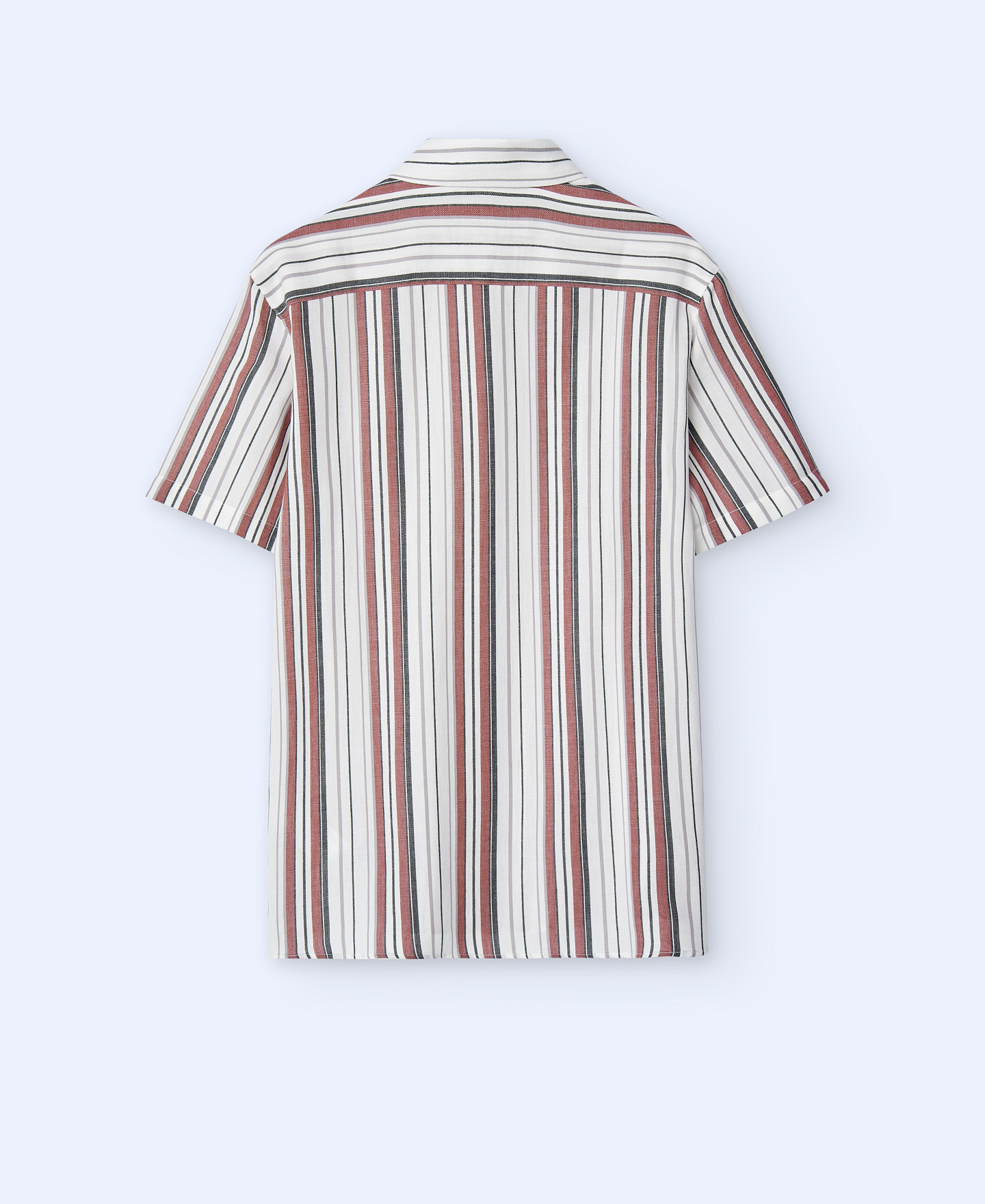 Short sleeve striped shirt image number 5