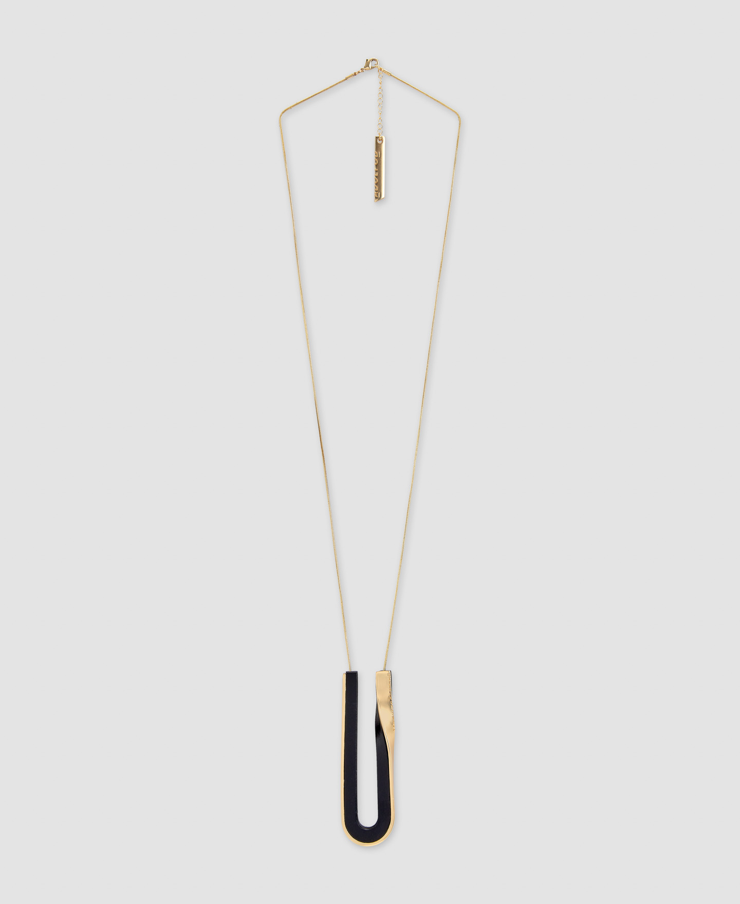 Collier en zinc et bois responsable image number 0