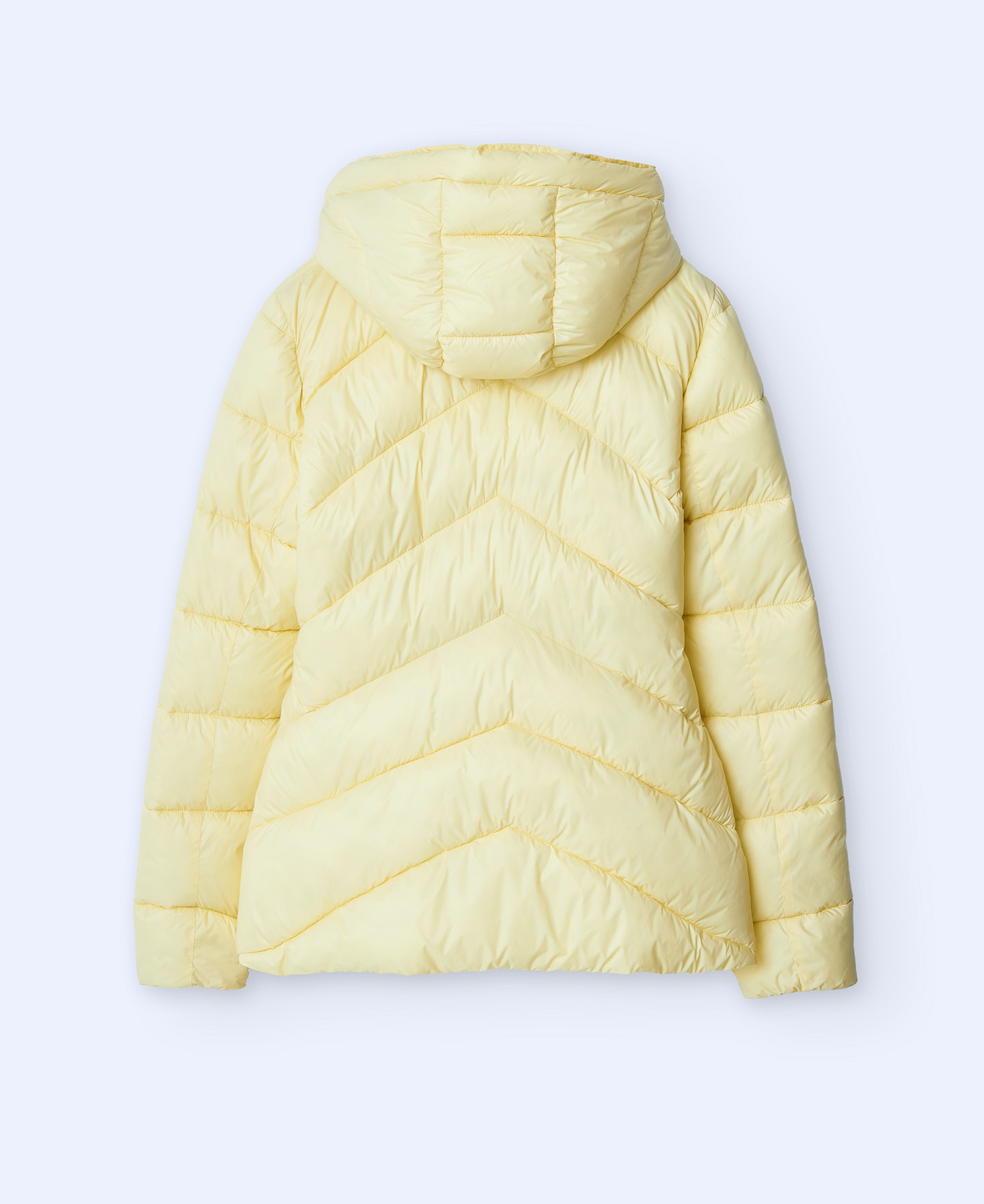 Casaco acolchoado cintado em nylon image number 7