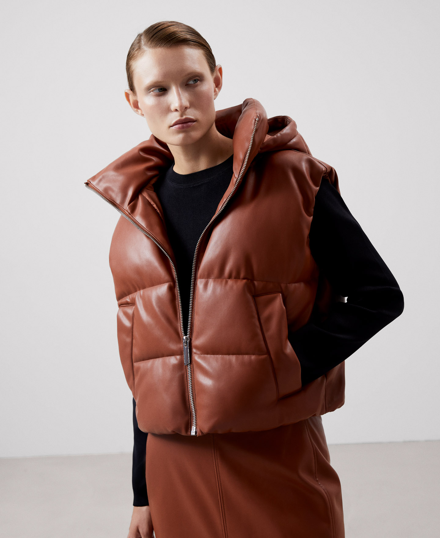 Chaleco acolchado impermeable image number 0