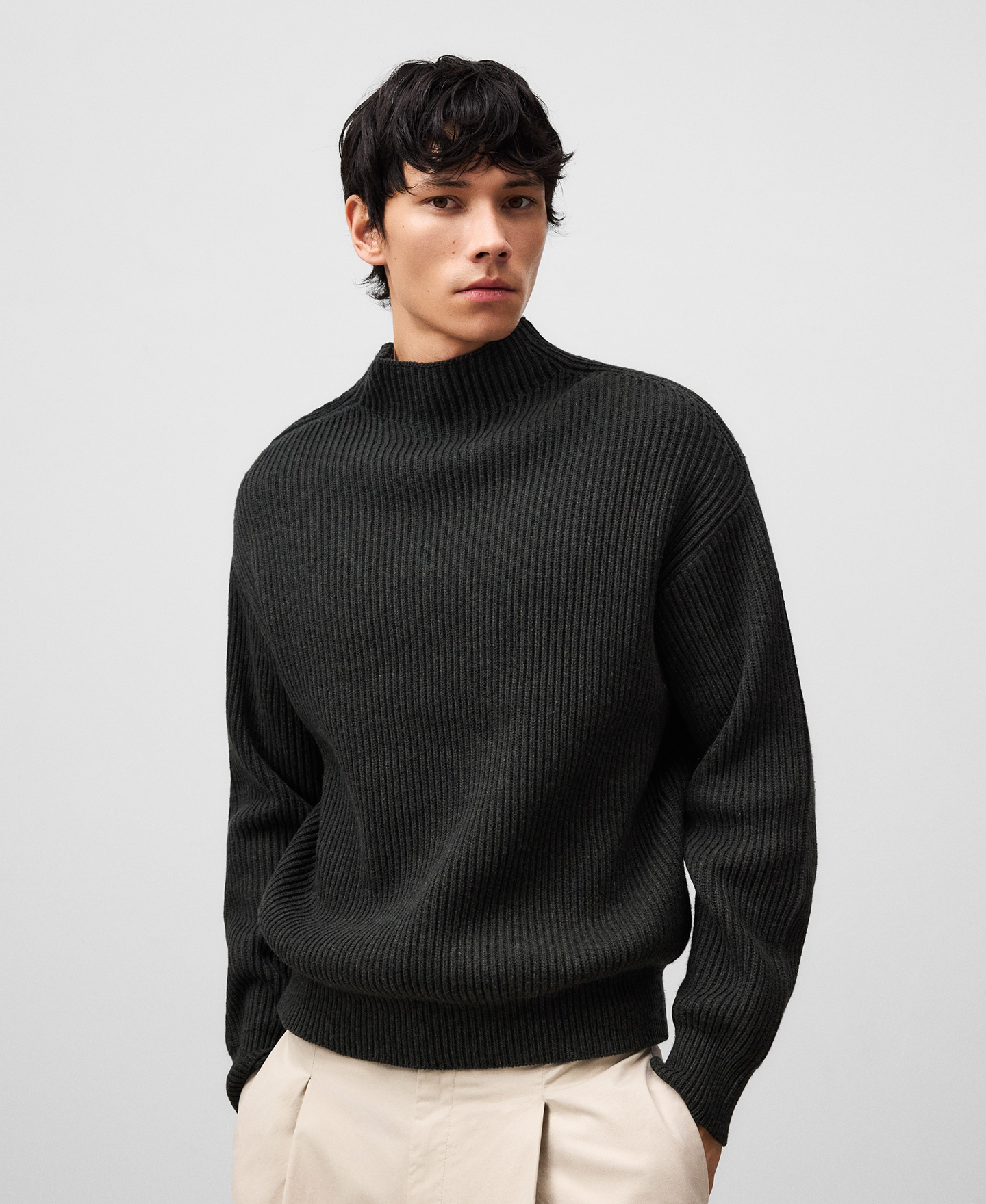 Jersey punto cuello perkins hombre image number 0