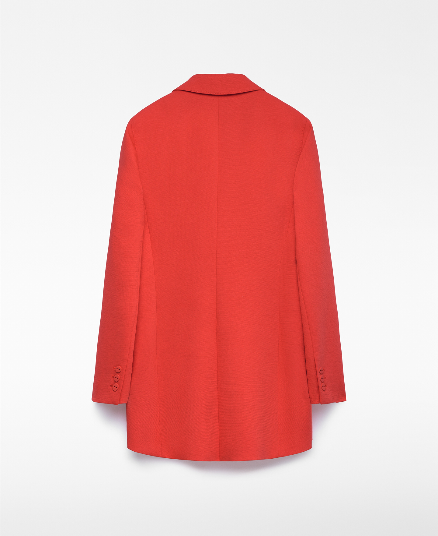 Red blazer woman image number 4