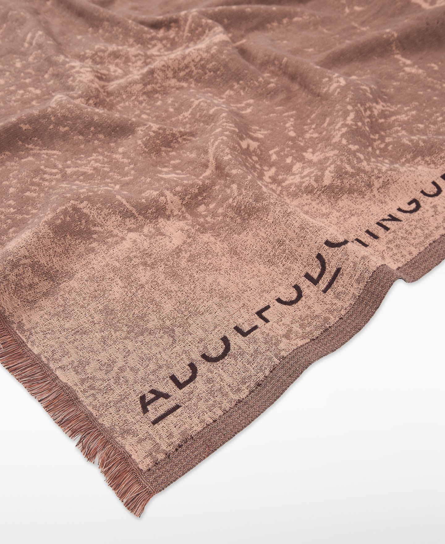 Jacquard printed shawl woman image number 2