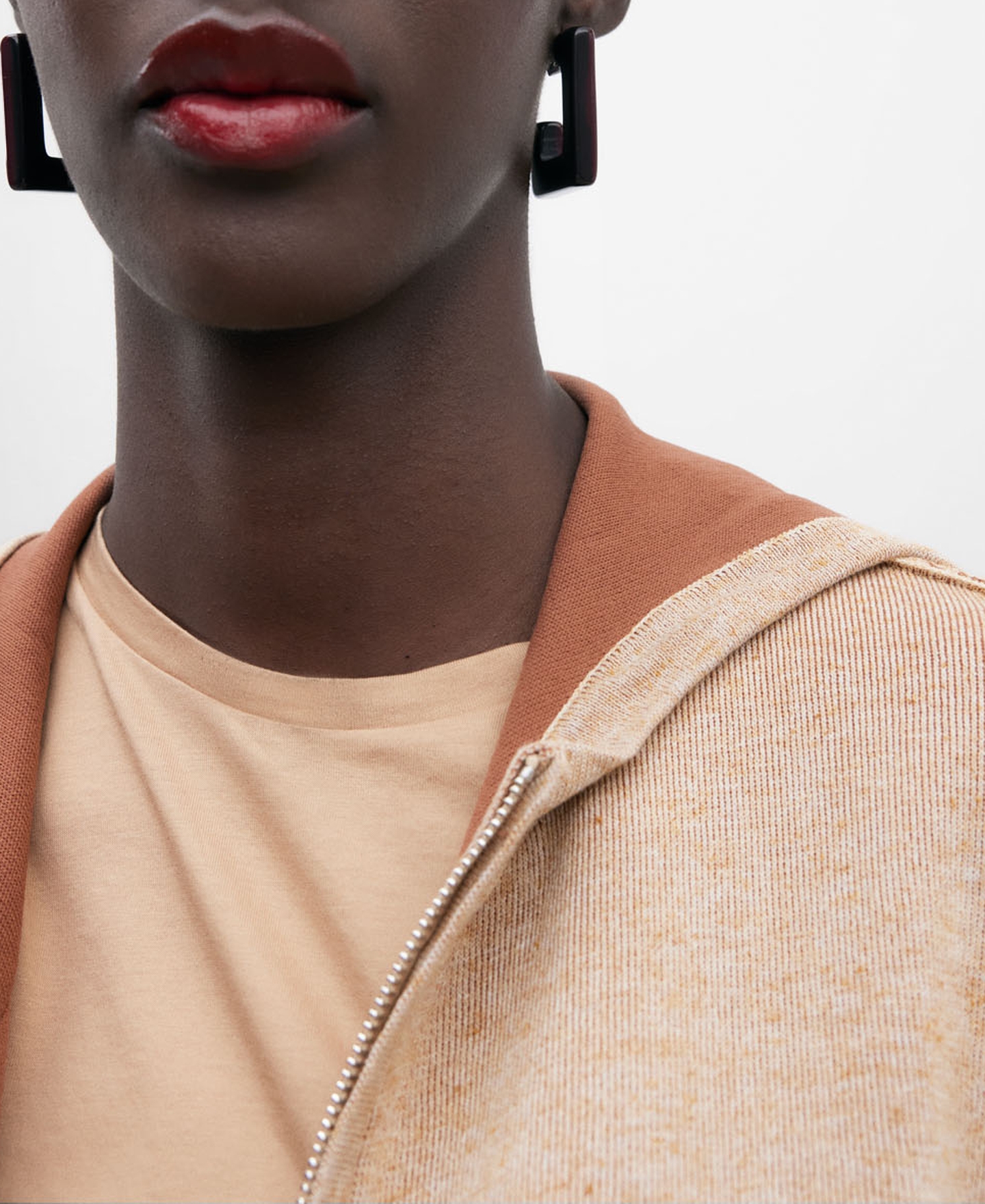 Abrigo de punto manga japonesa mujer image number 3