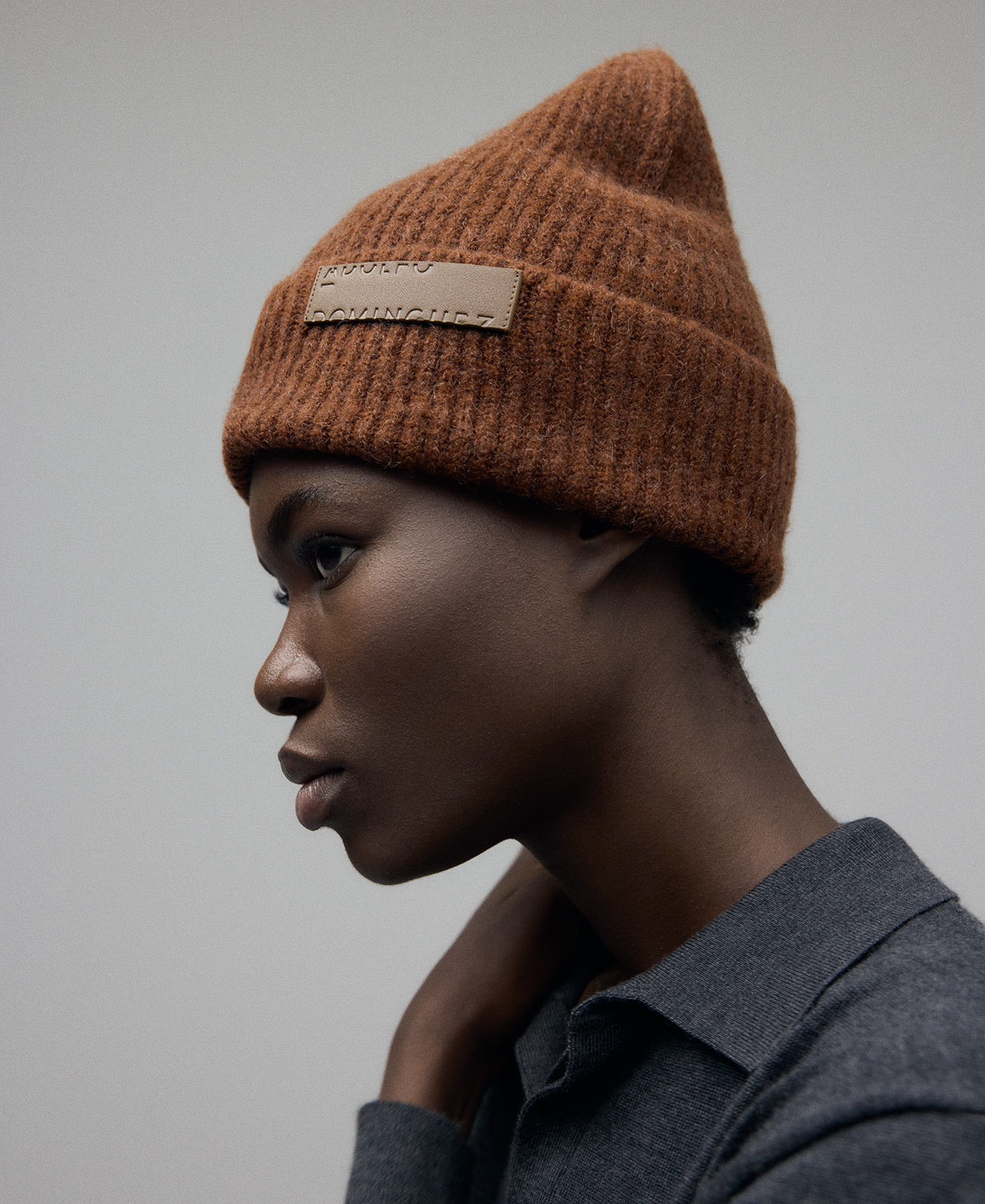 Beanie mezcla mohair mujer image number 3