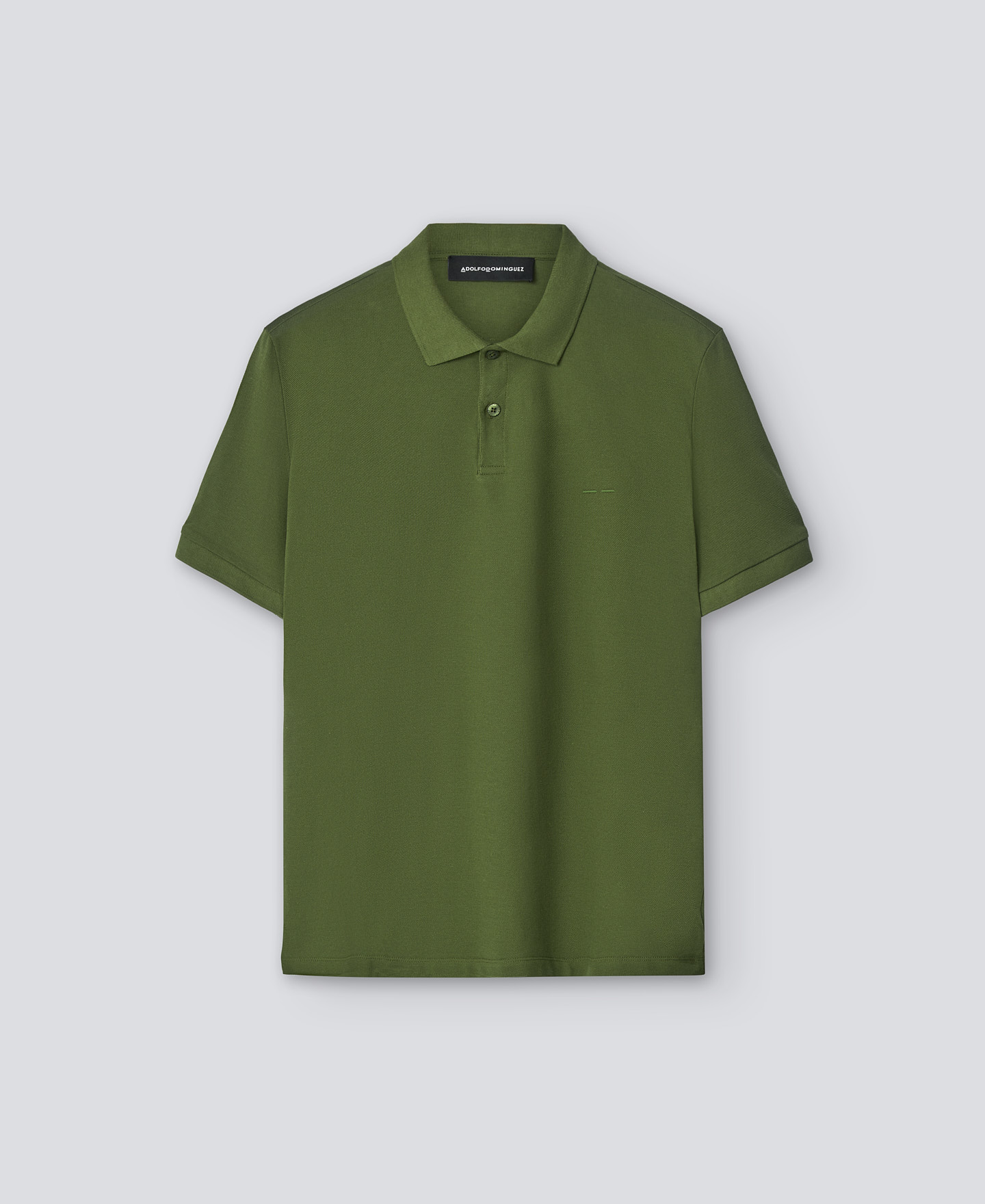 Cotton piqué polo shirt man image number 4