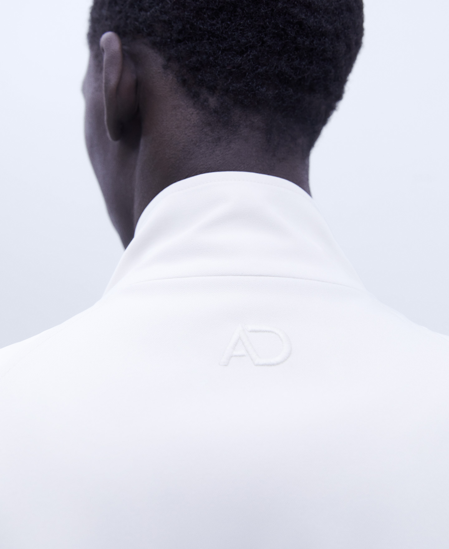 Mandarin collar bomber jacket image number 4
