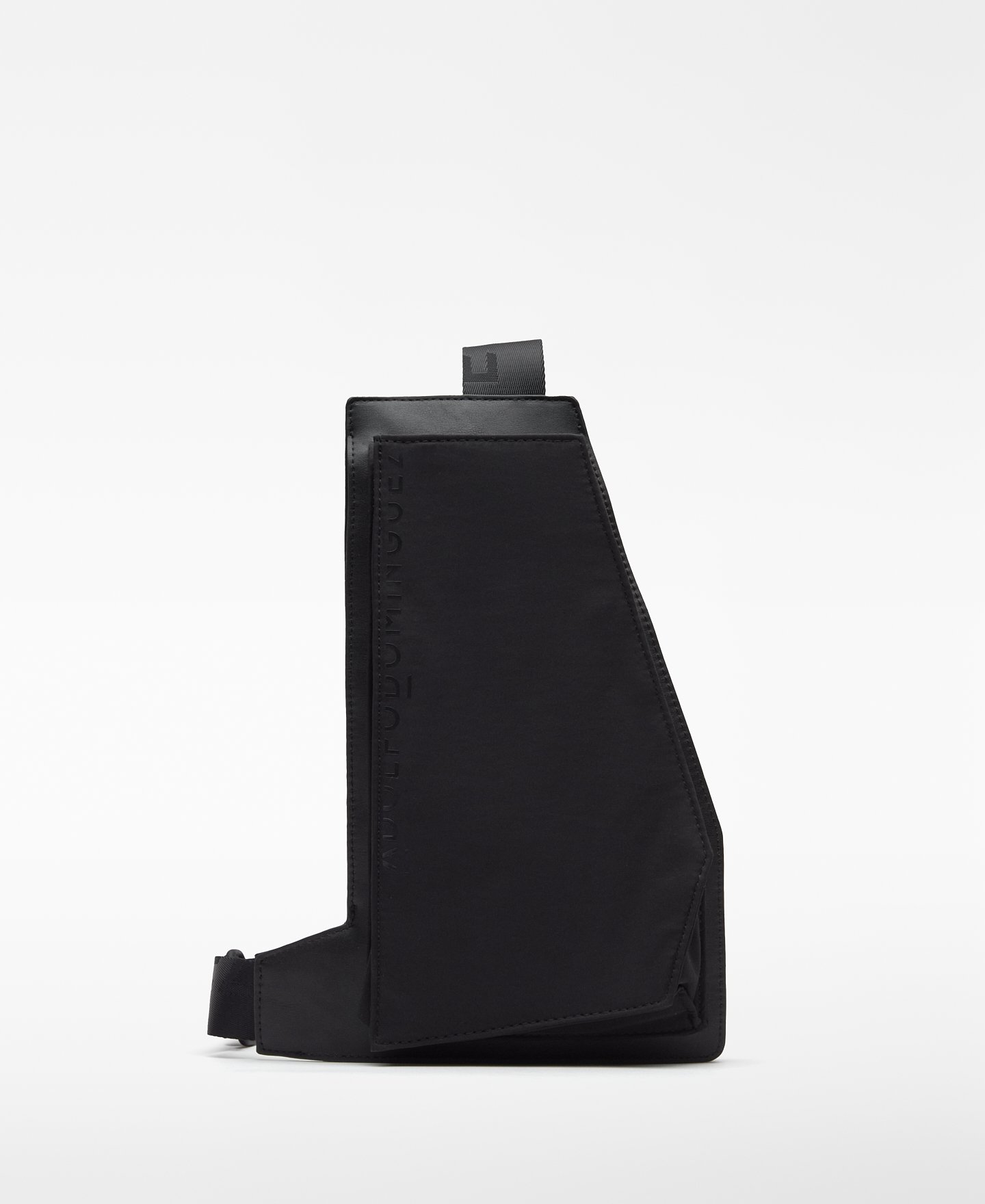 Mixed-fabric crossbody man image number 0