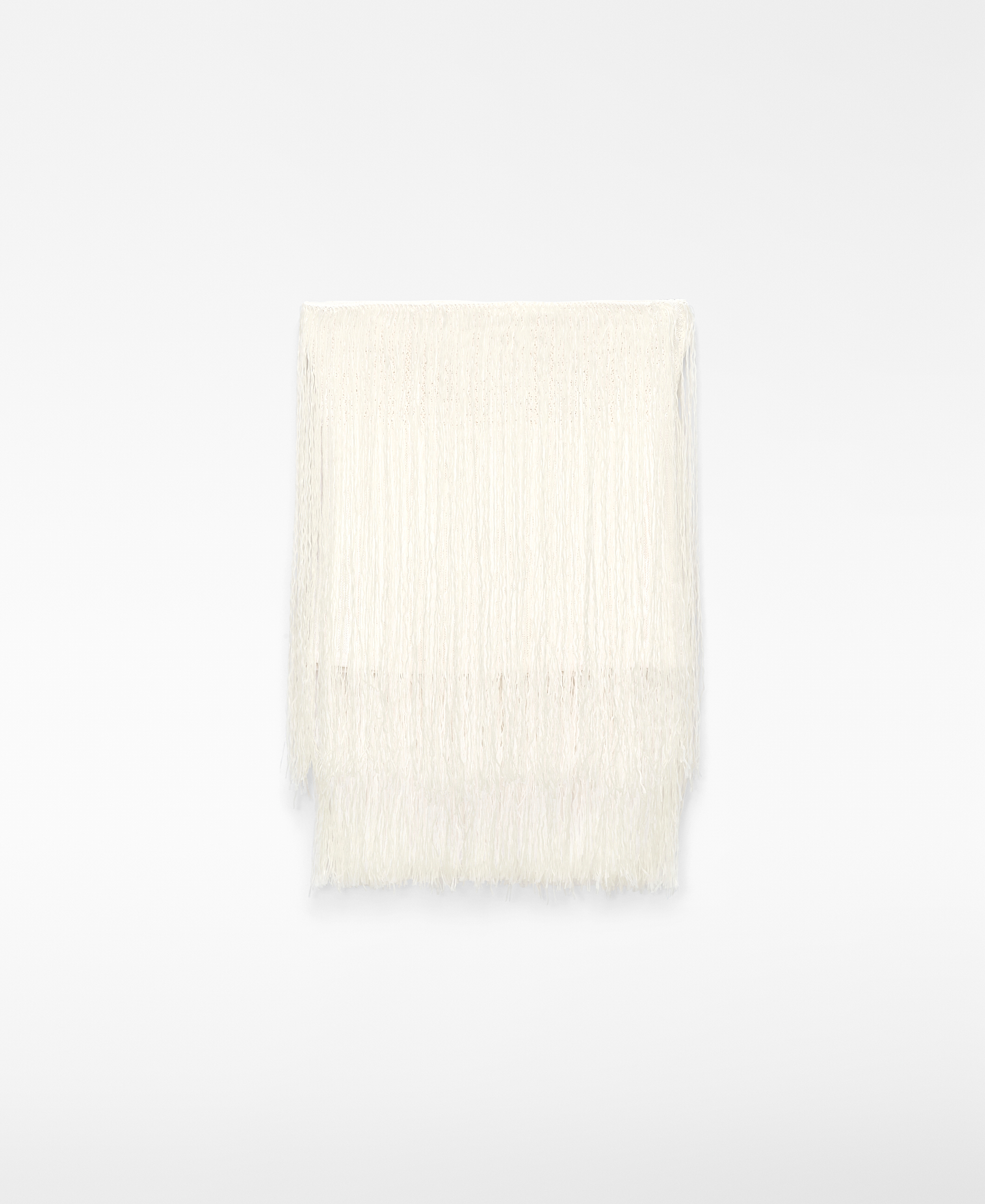 Top palabra honor punto intarsia flecos image number 7