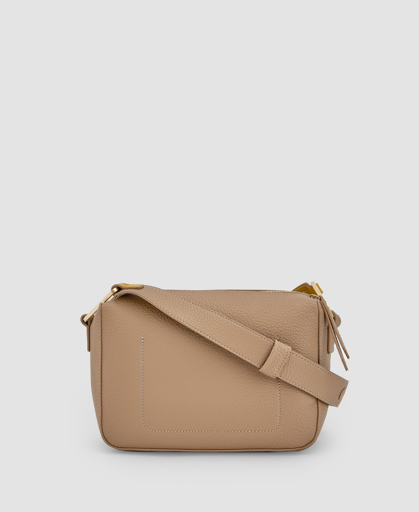 Recycled material shoulder bag image number 1