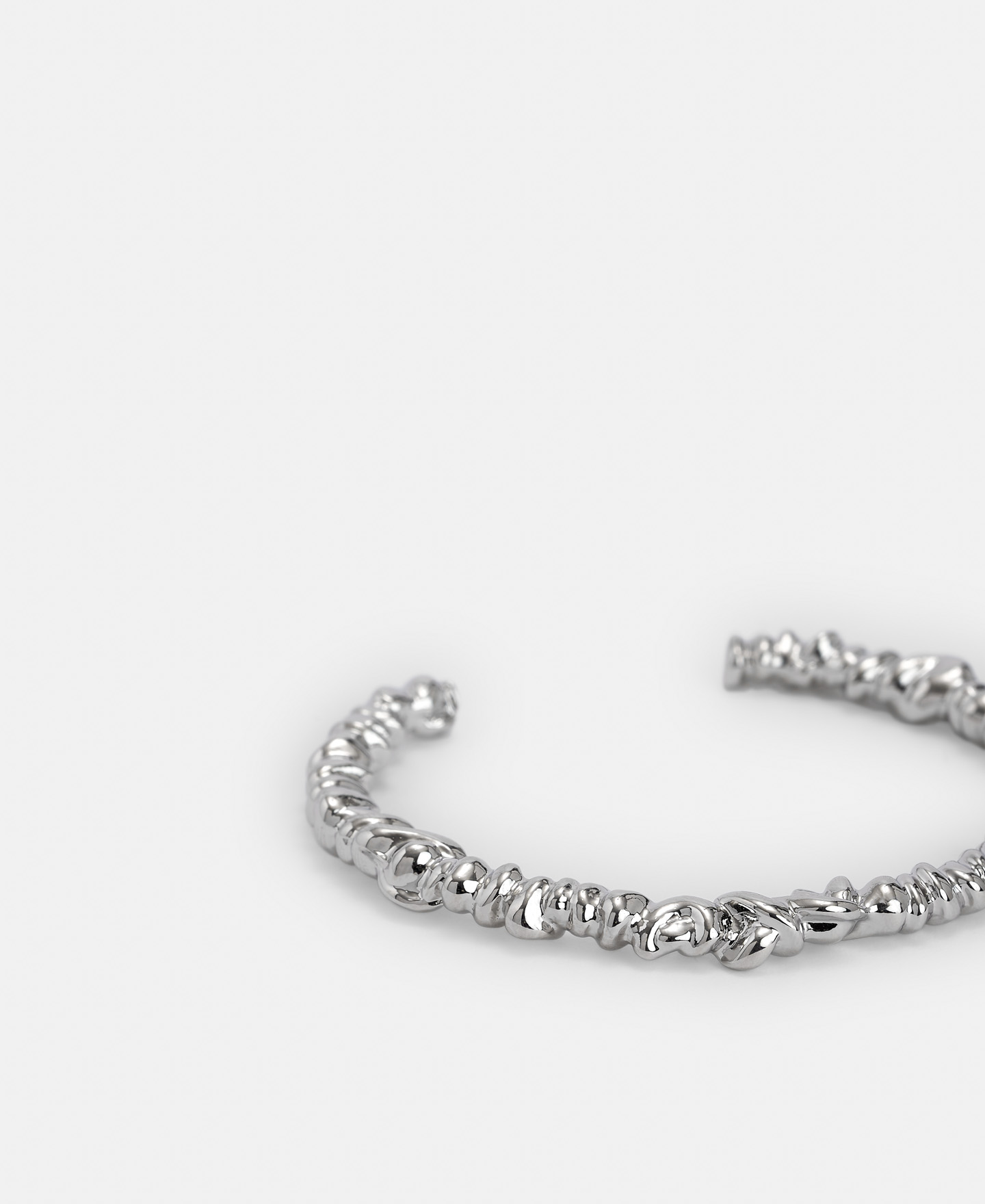 Braided bracelet in zinc image number 2