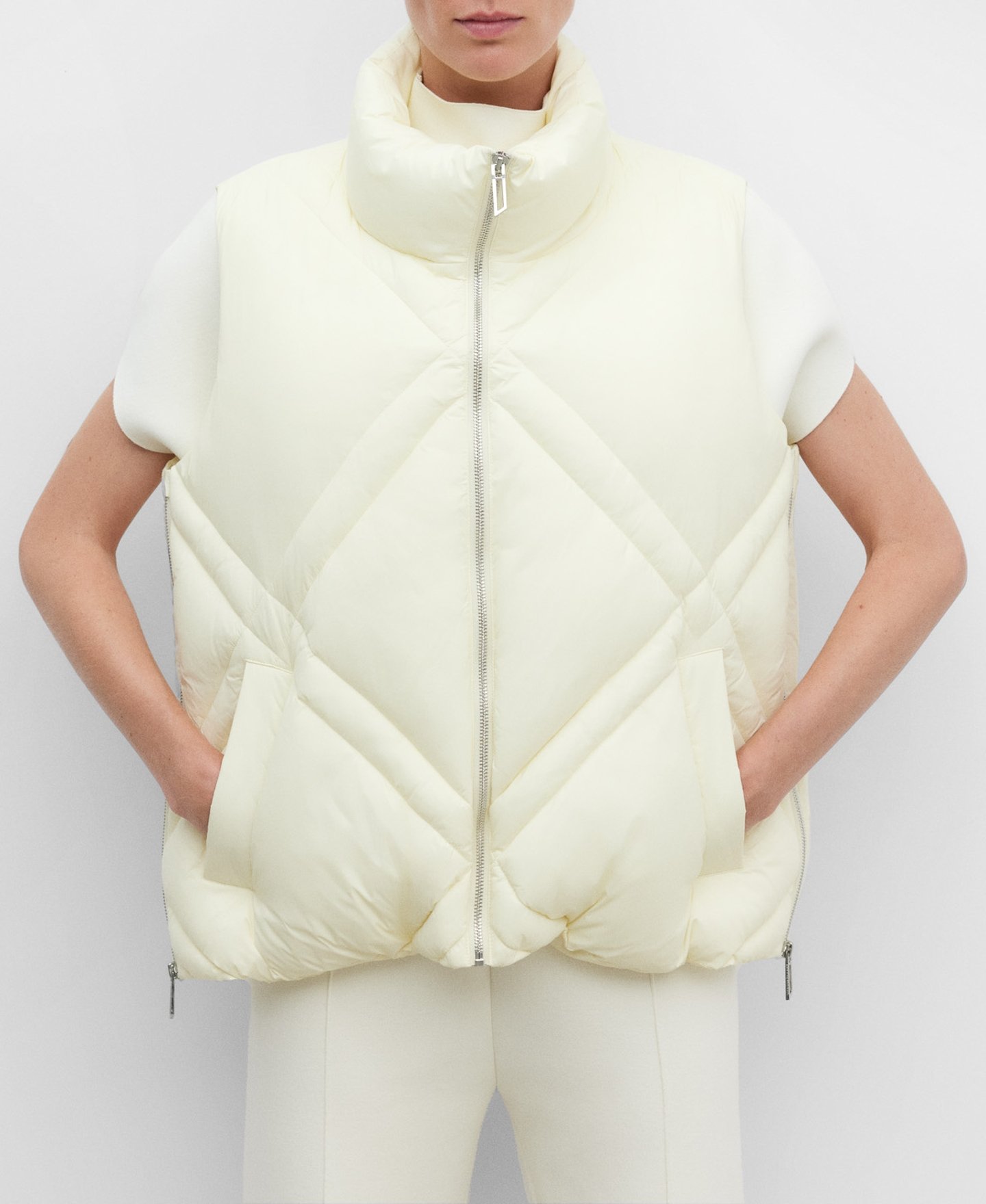 Oversize padded waistcoat image number 0