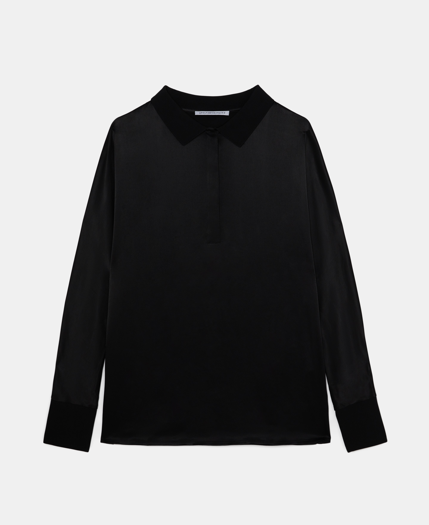 Shiny viscose shirt image number 4