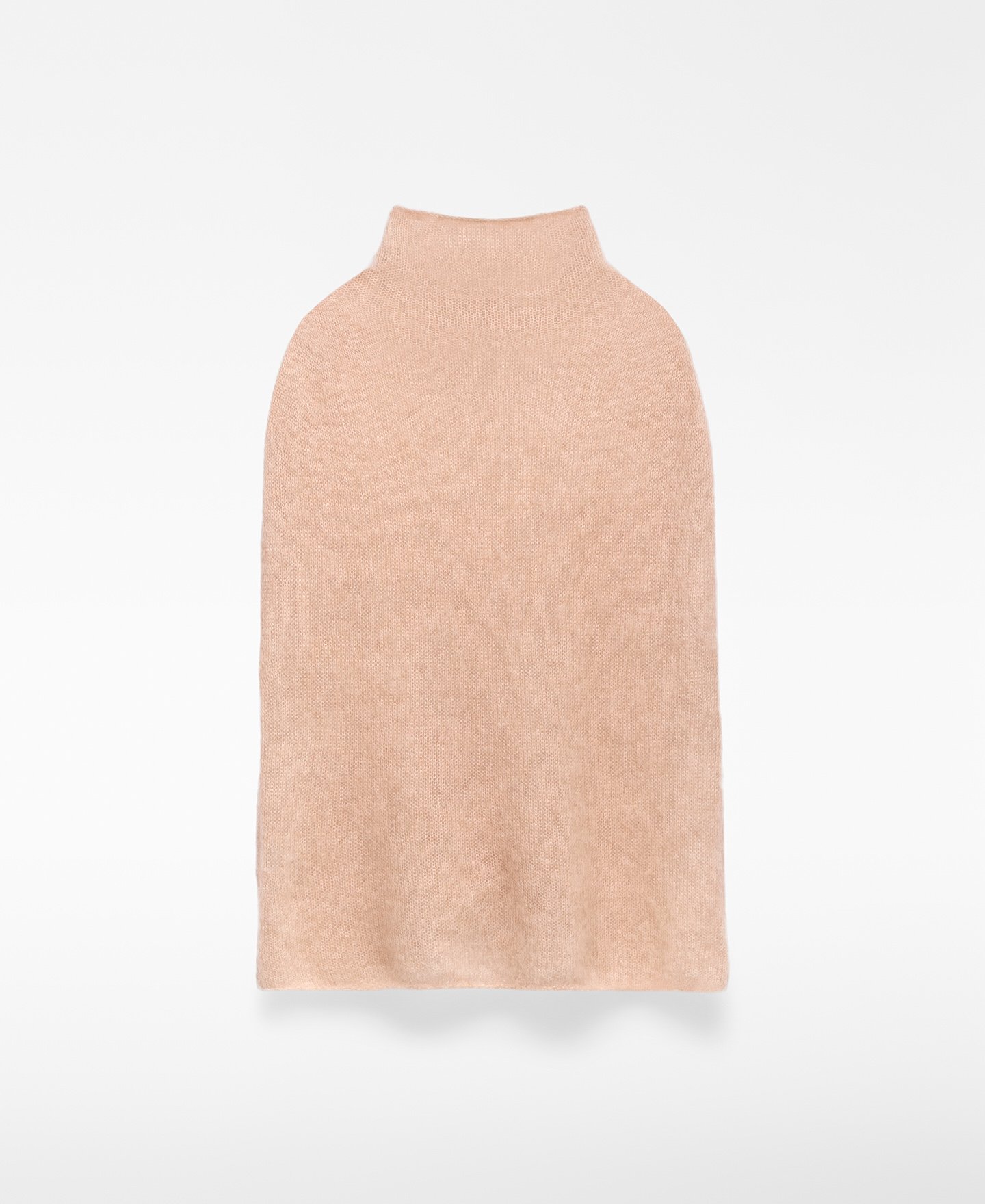 Armhole sleeve knit sweater woman image number 5