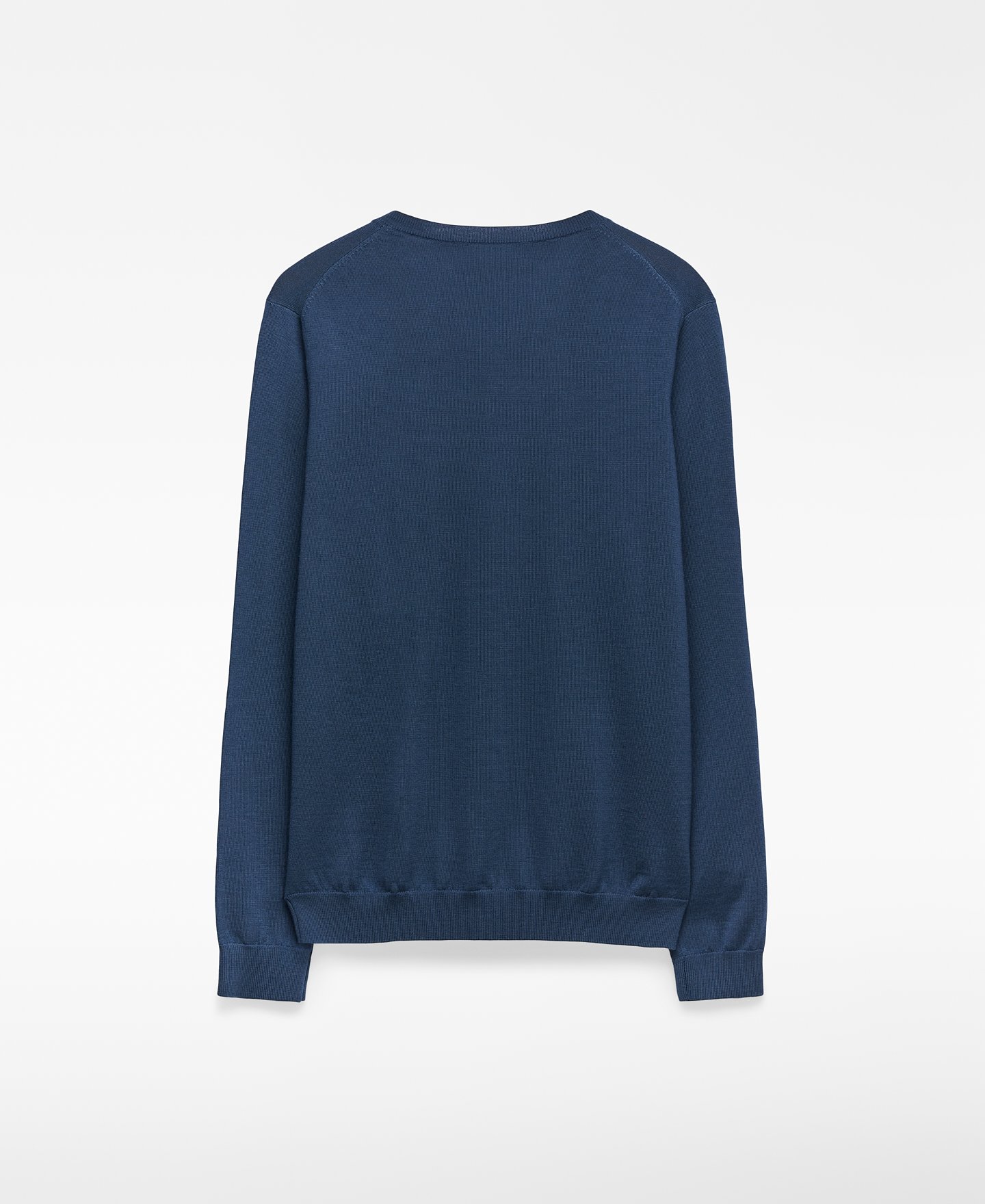 Merino wool V-neck sweater man image number 5