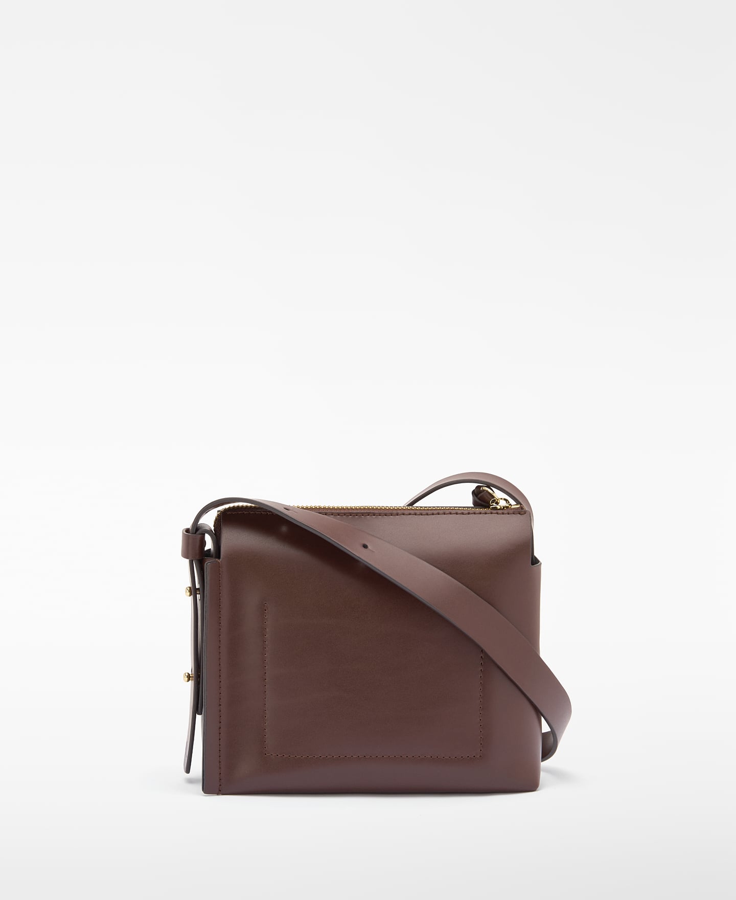 Leather mini shoulder bag image number 1