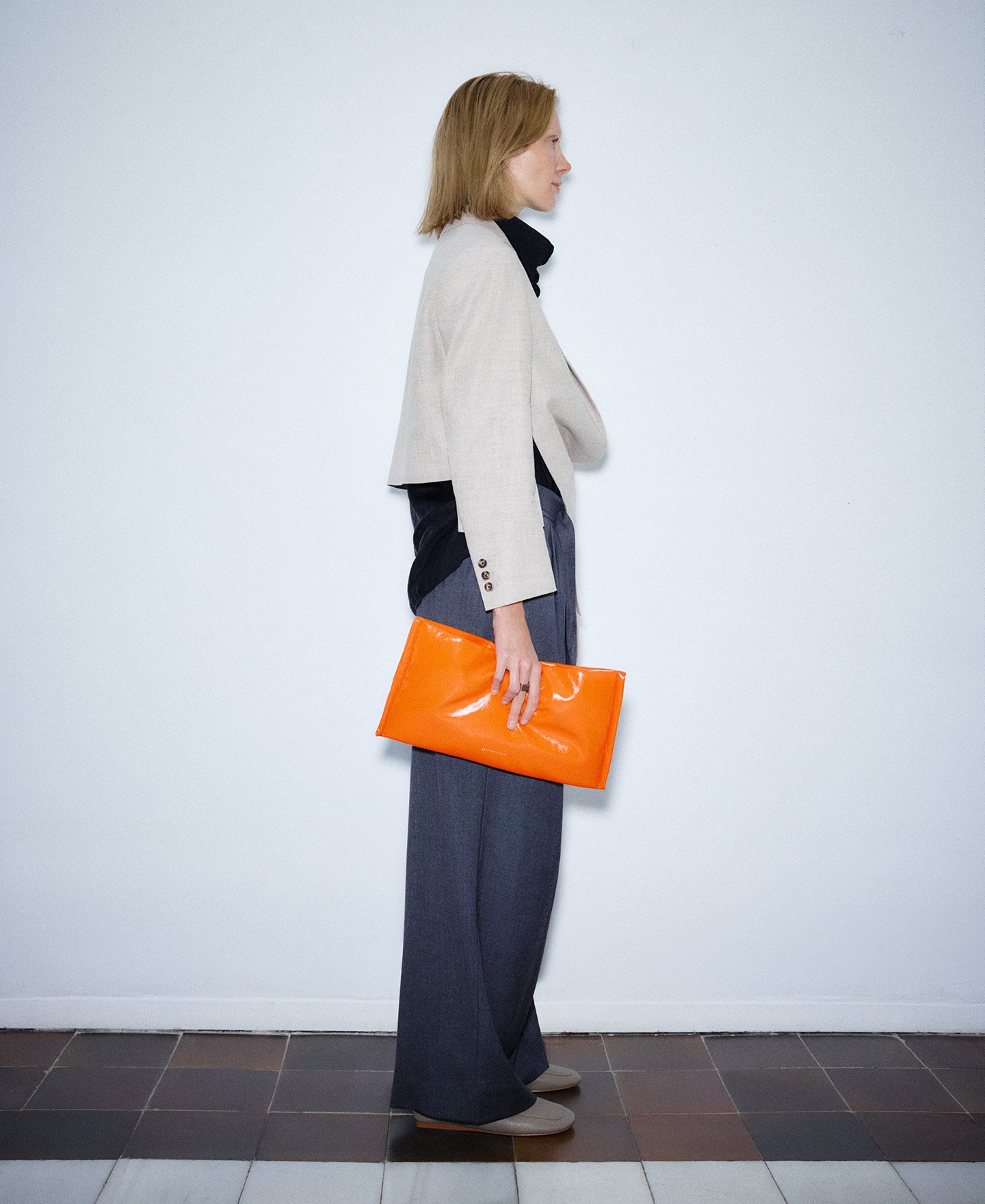 Bolso de mano Piel No Piel mujer image number 3