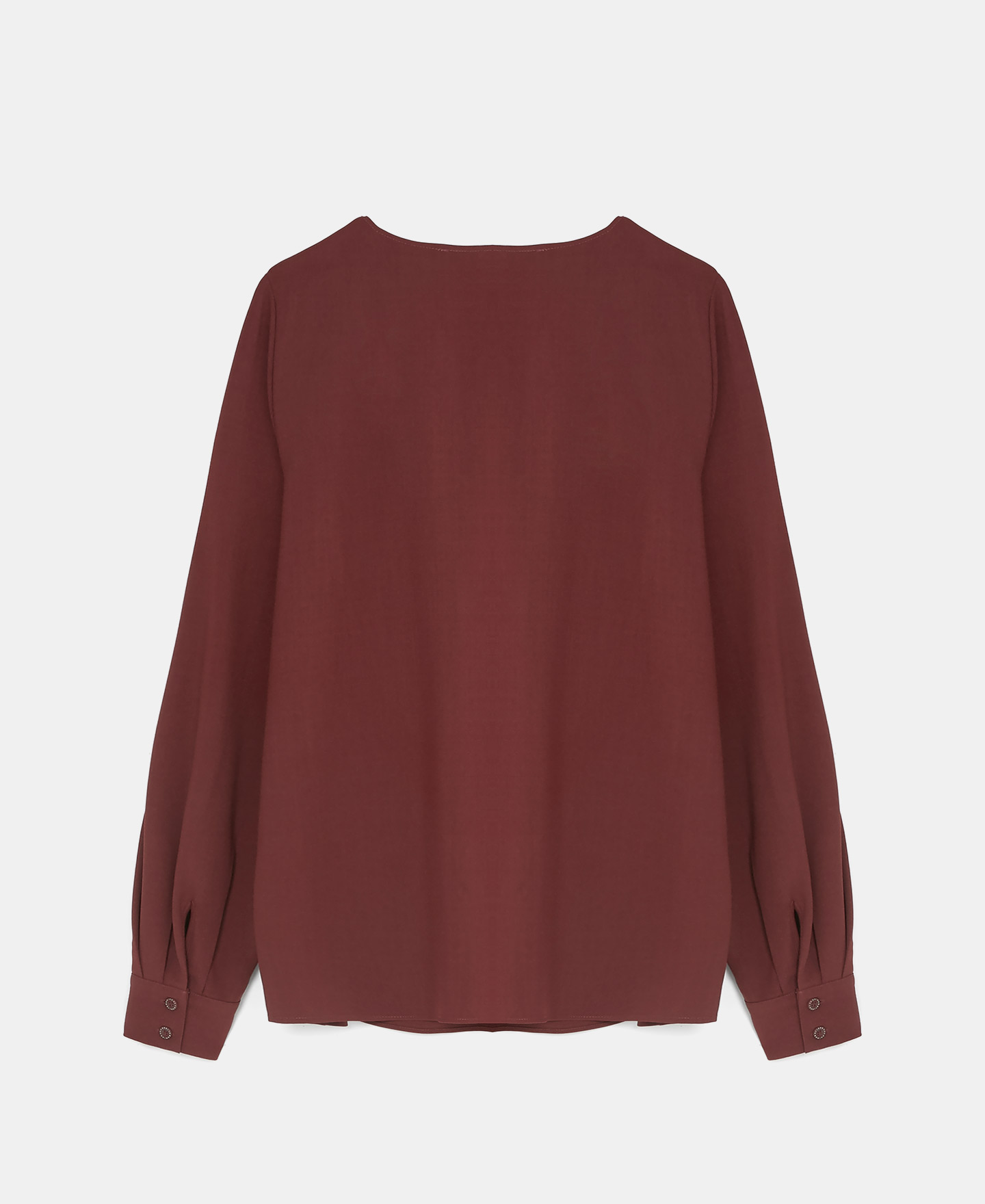 Diagonal placket shirt image number 5