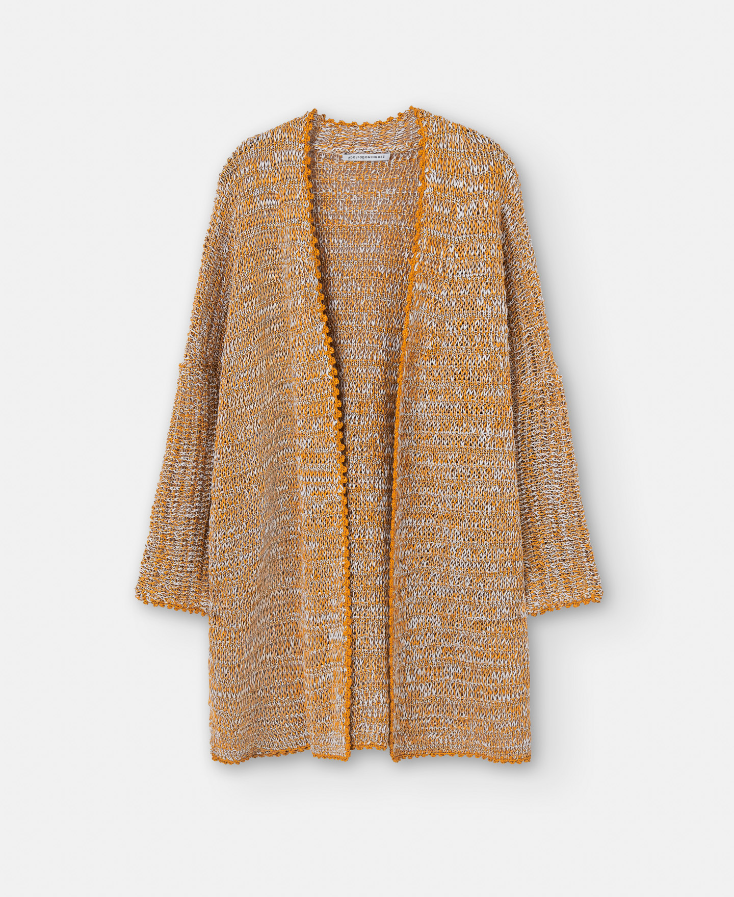 Chaqueta kimono en doble frontura image number 4