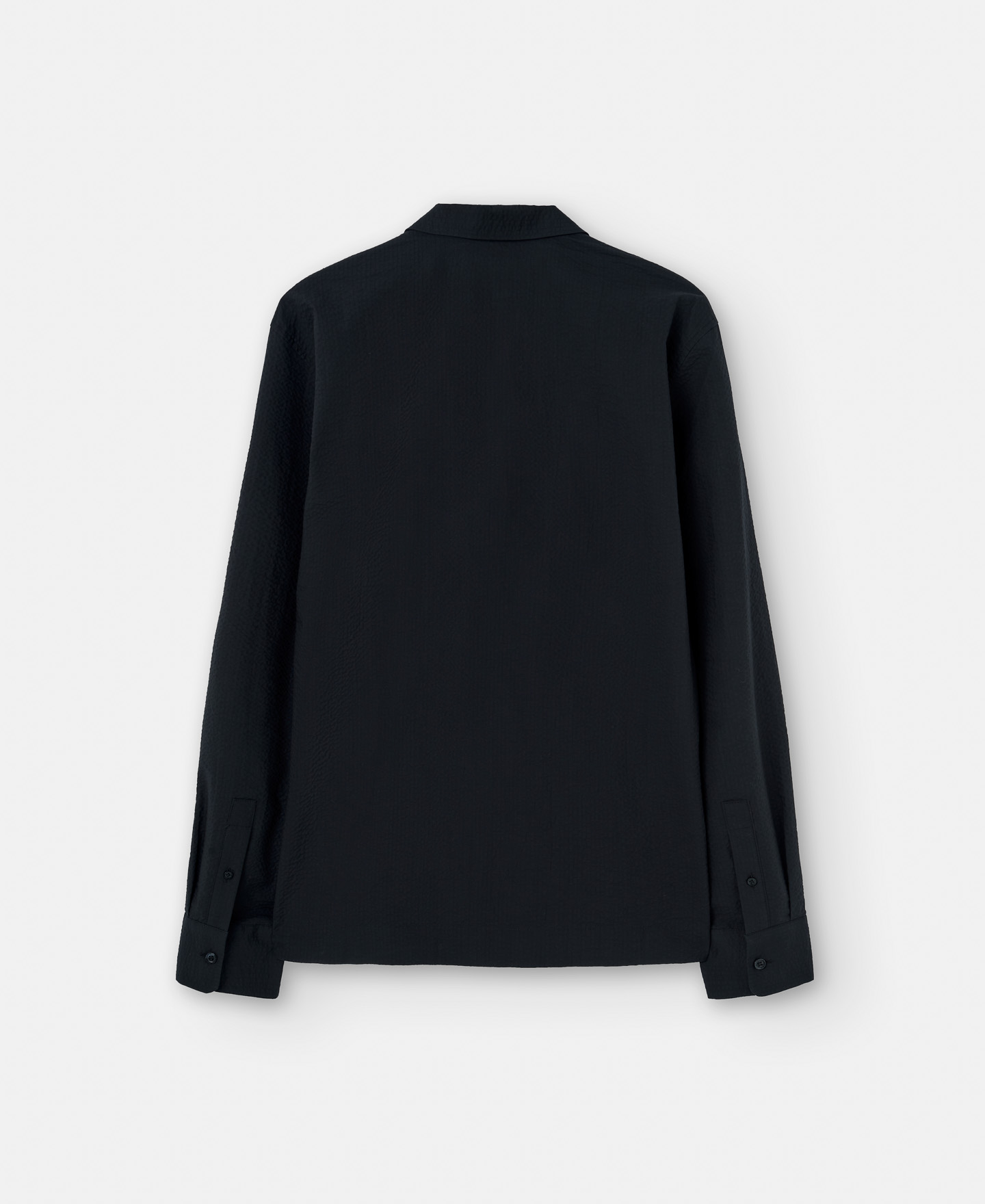 Cotton seersucker bowling shirt image number 5